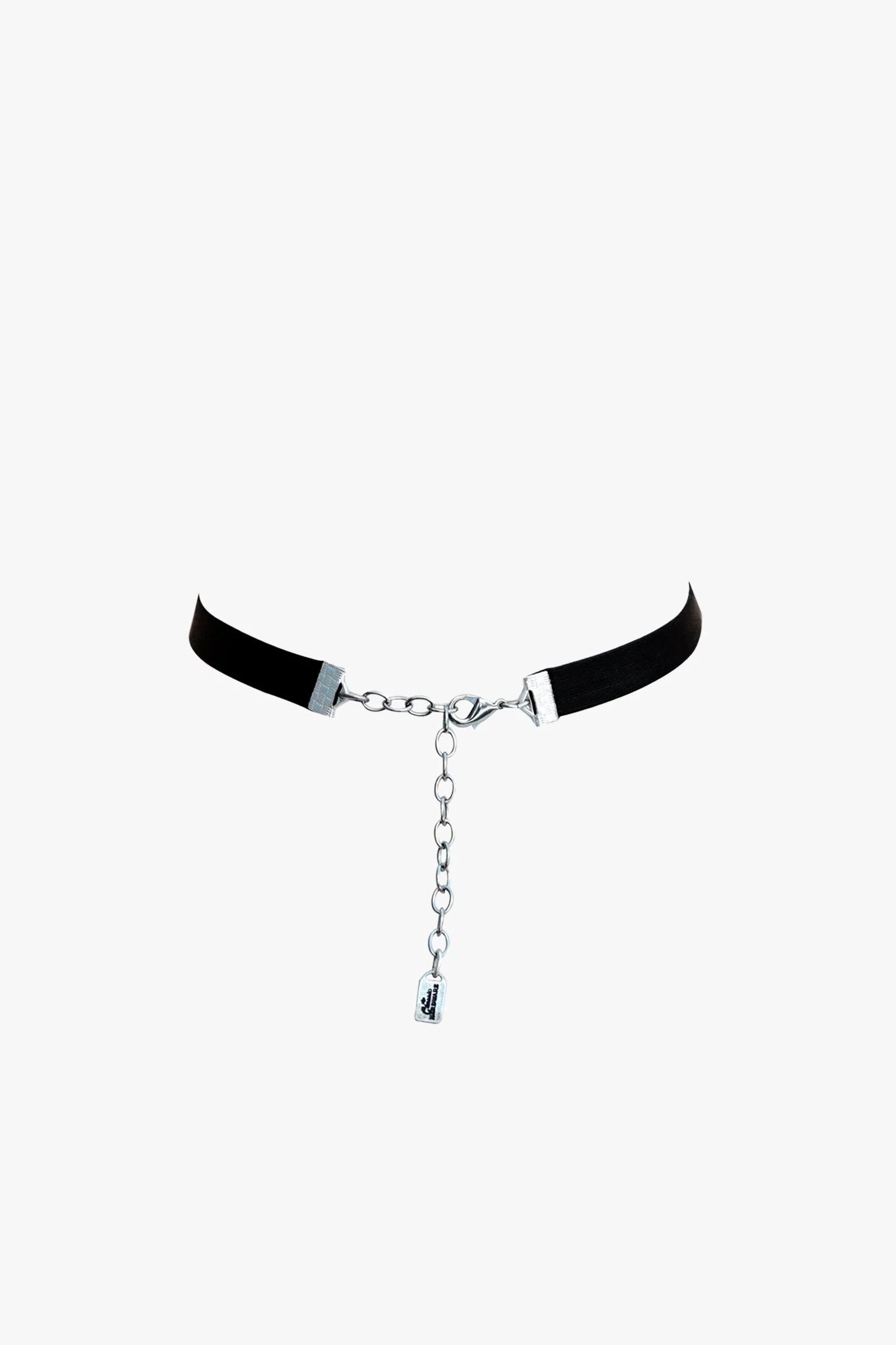 Large Retrolite Rose Velvet Choker - Image 2