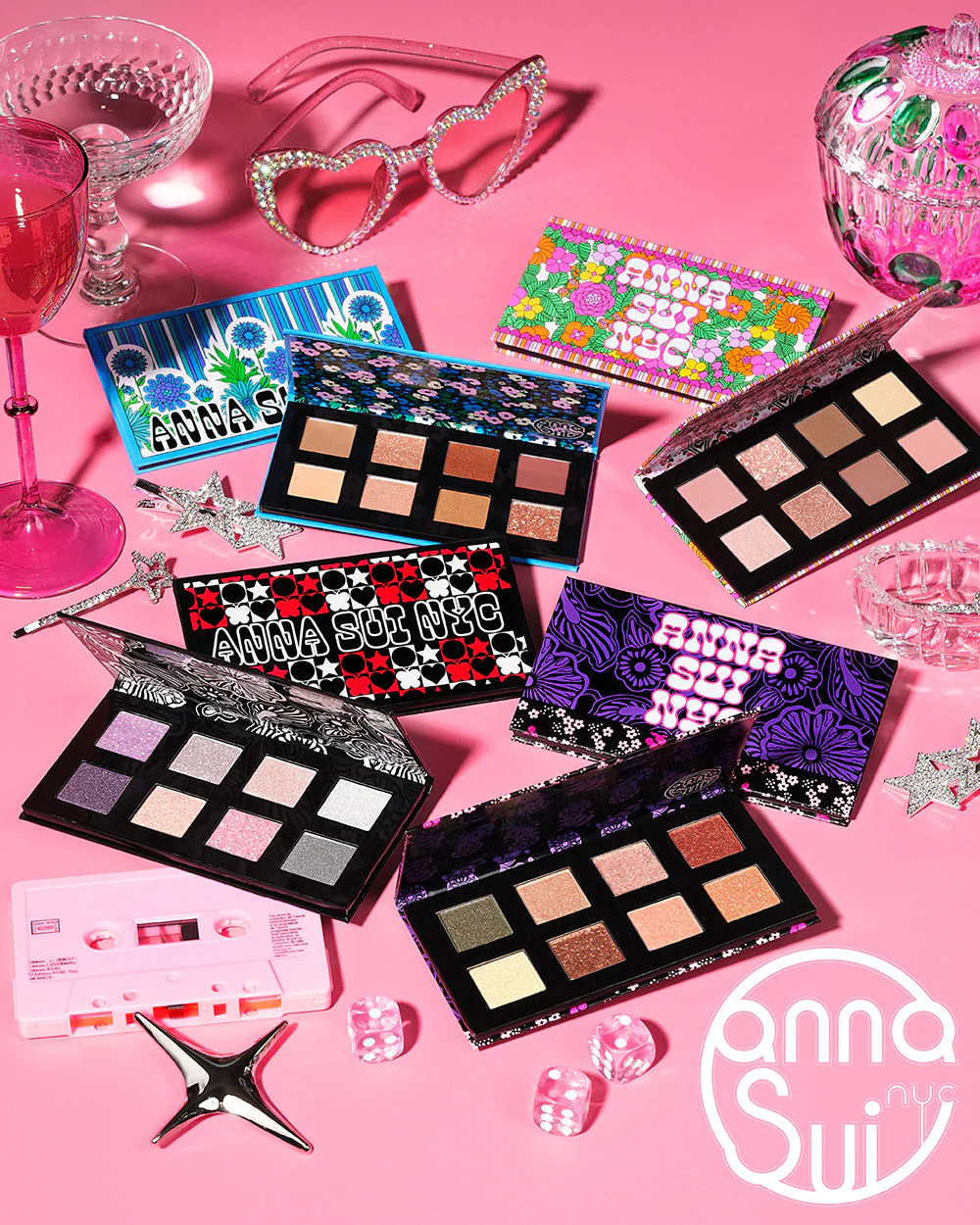 Limited Edition: Anna Sui NYC Eye & Face Color Palette - Autumn Spice - Image 6