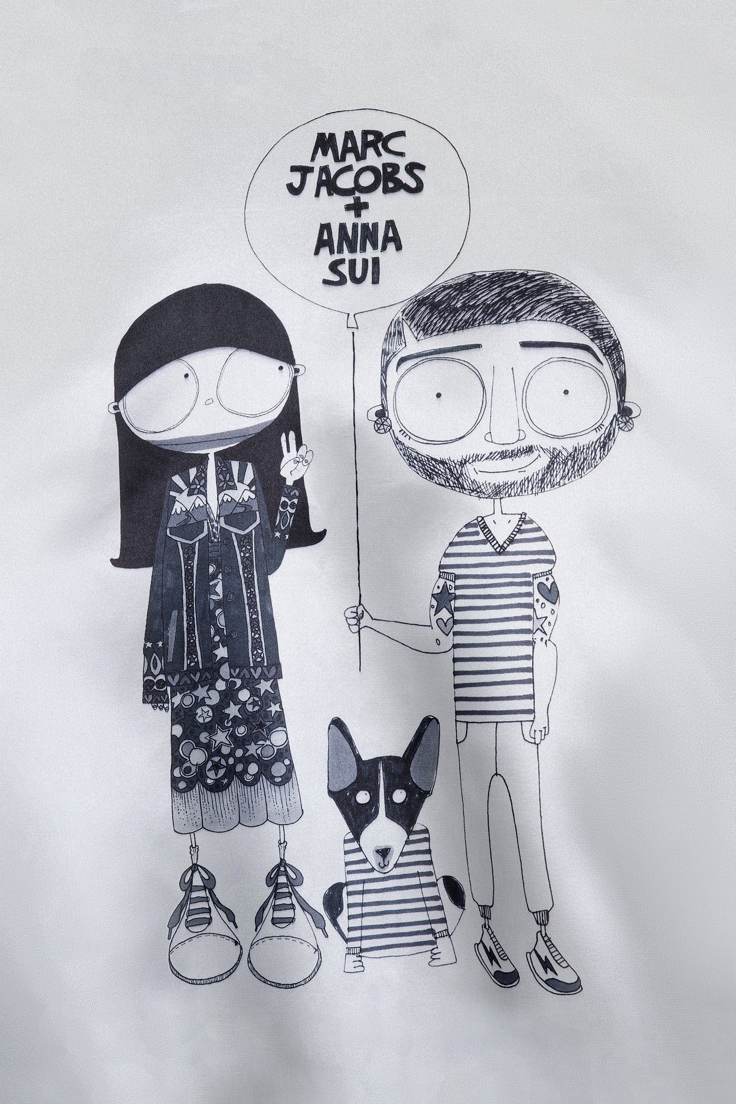 Limited Edition: Marc Jacobs 40th Anniversary x Anna Sui Varsity Jacket - Image 4