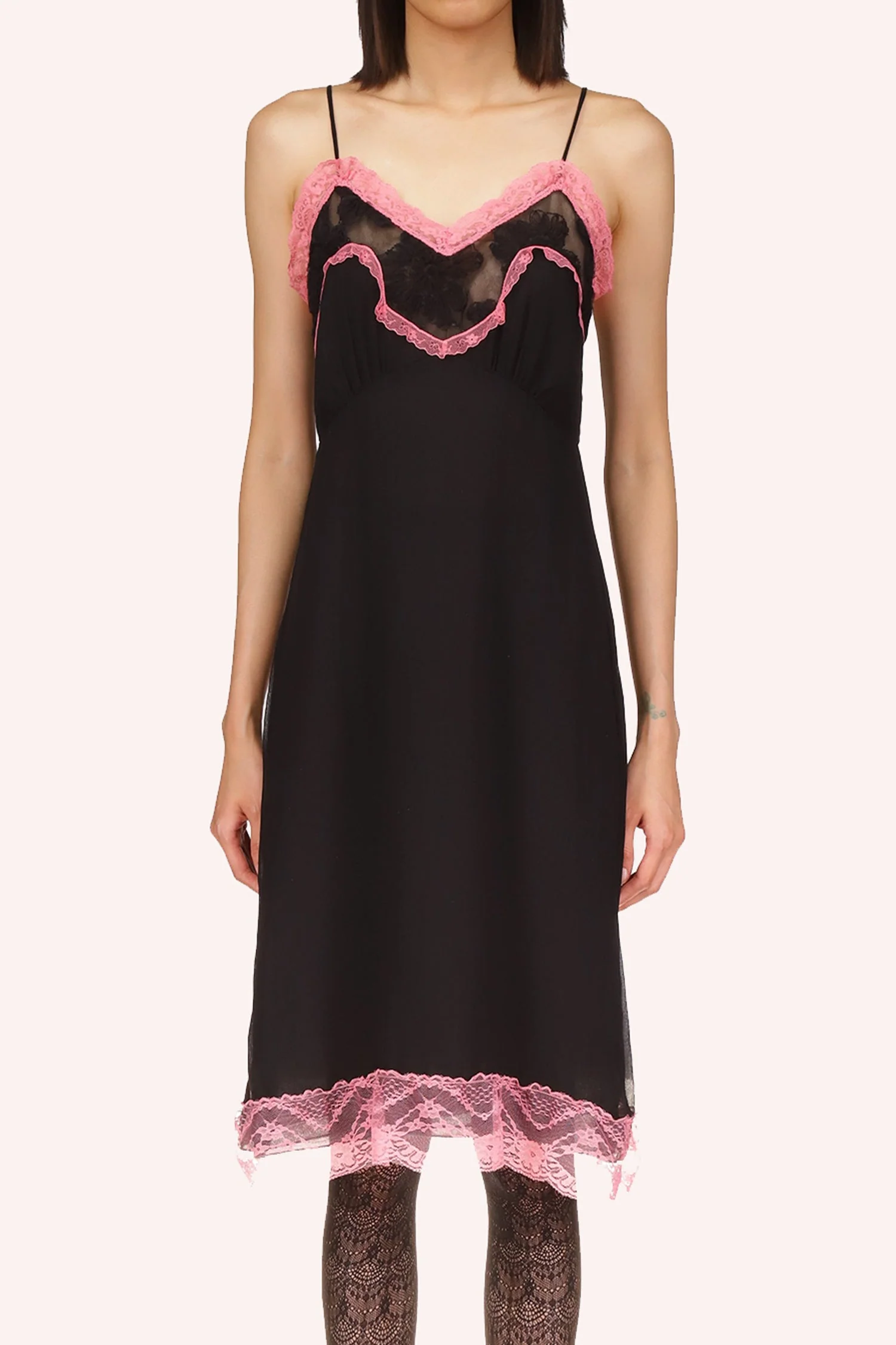 Lingerie Chiffon Slip Dress - Image 3