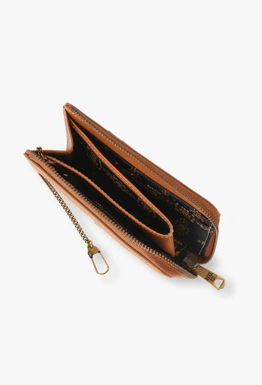 Lacey Roses Small Wallet - Beige - Image 3
