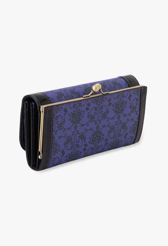 Lacey Roses Wallet - Purple - Image 3