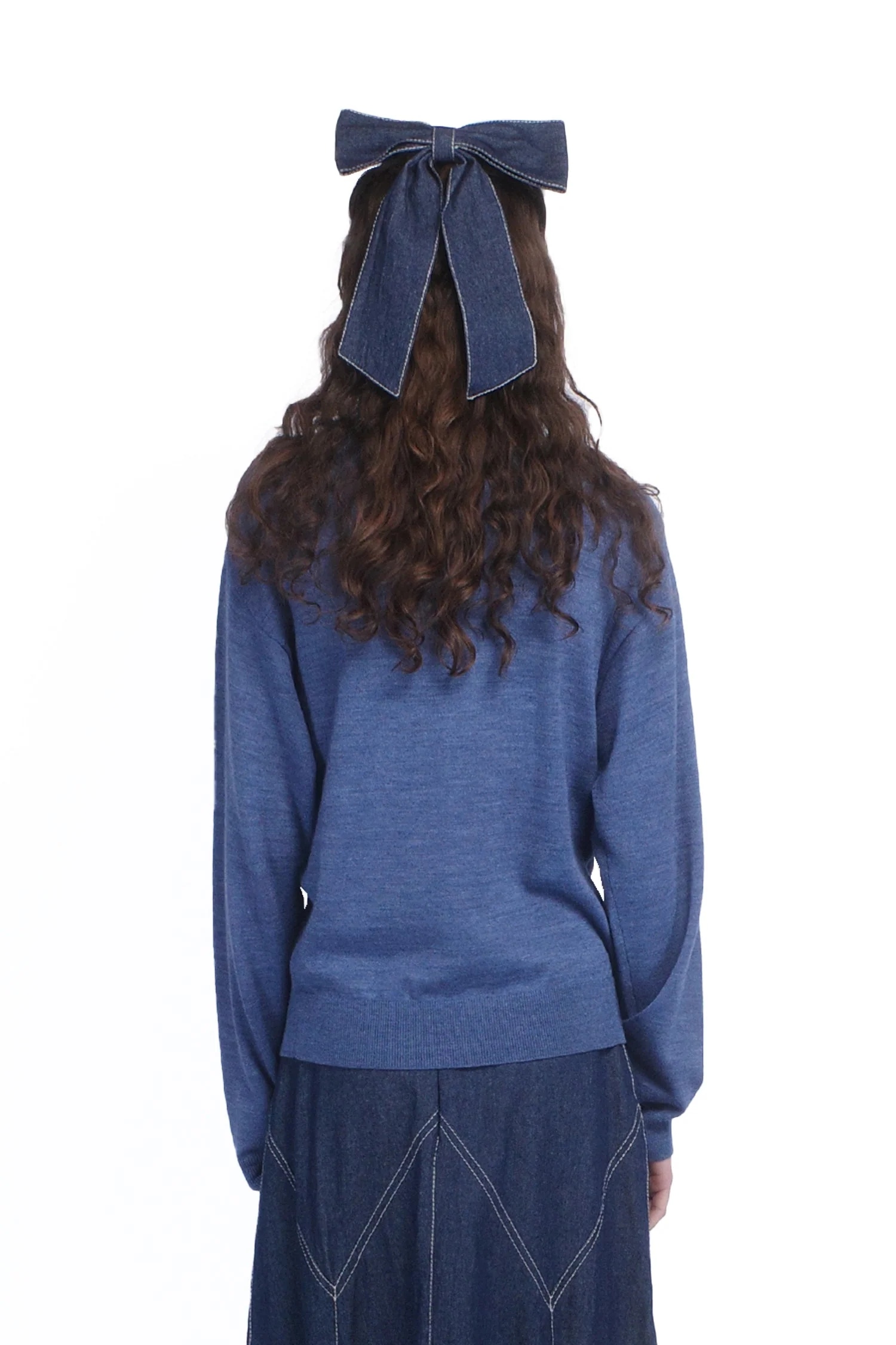 Knitwear Love Sweater Cornflower - Image 4