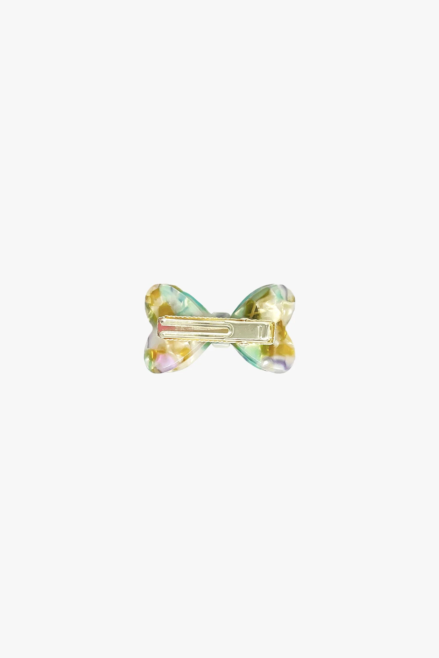 Love Puff Bow Side Clamp - Honey Mix - Image 3