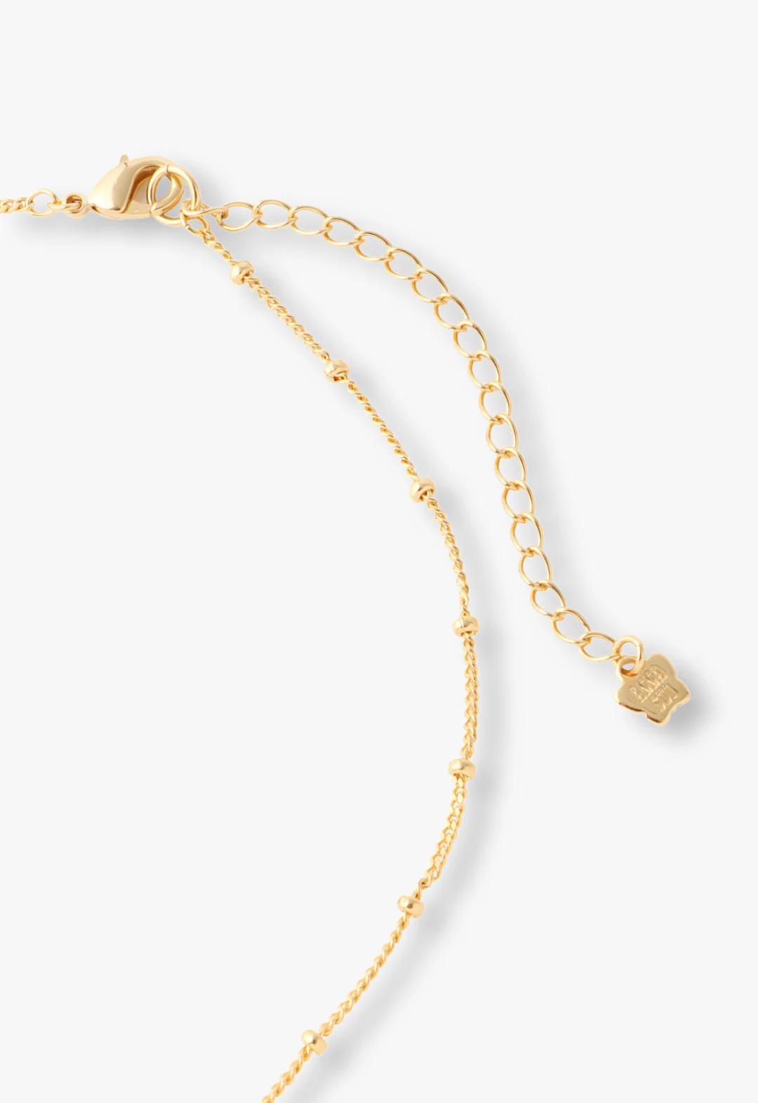 Fairytale Mushroom Necklace - Gold - Image 3