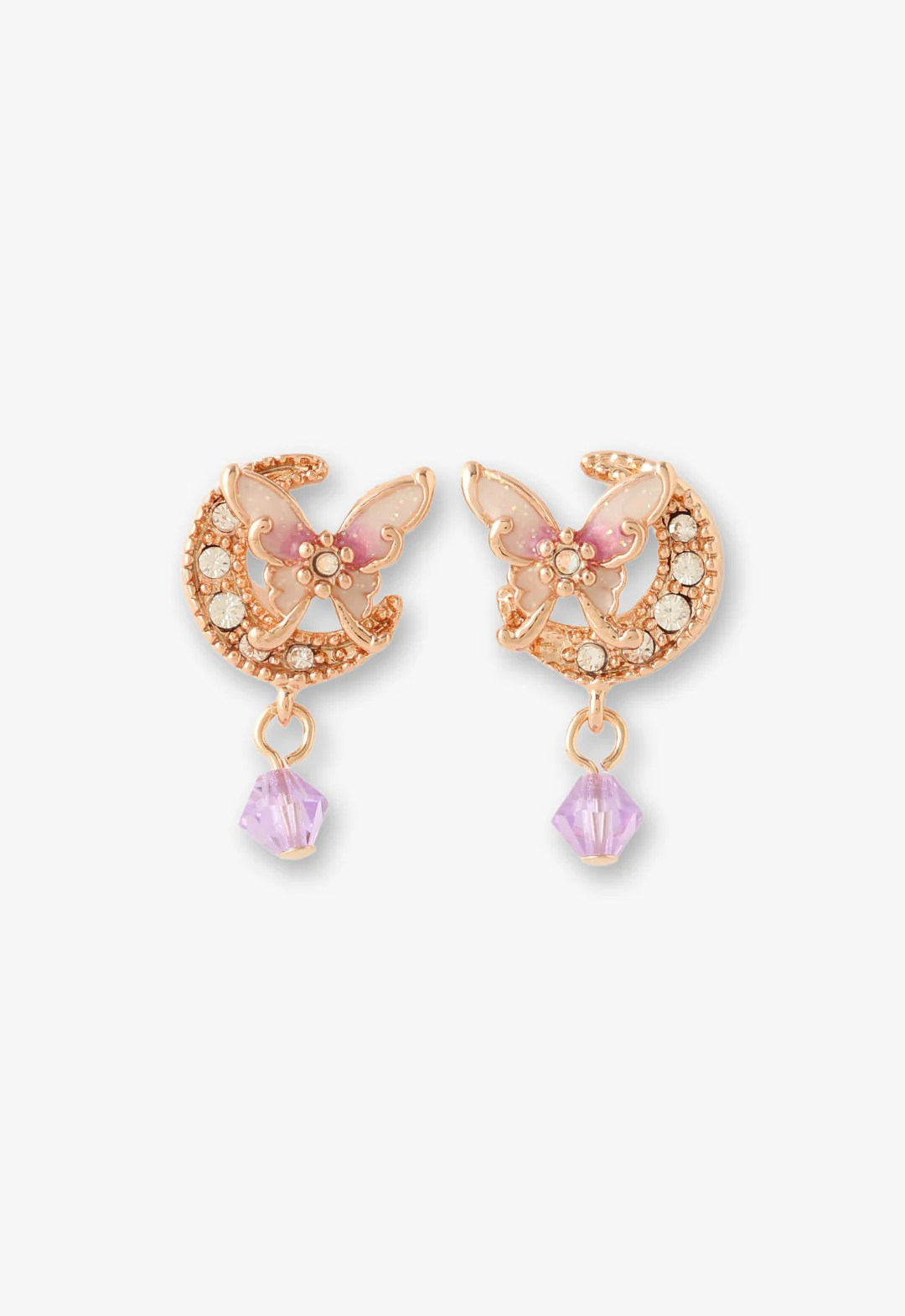 Moonlit Butterfly Earrings