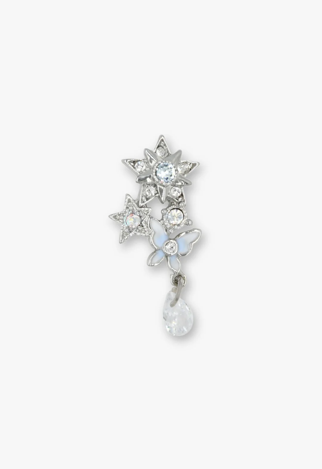 Moonlit Star & Butterfly Earrings - Image 2