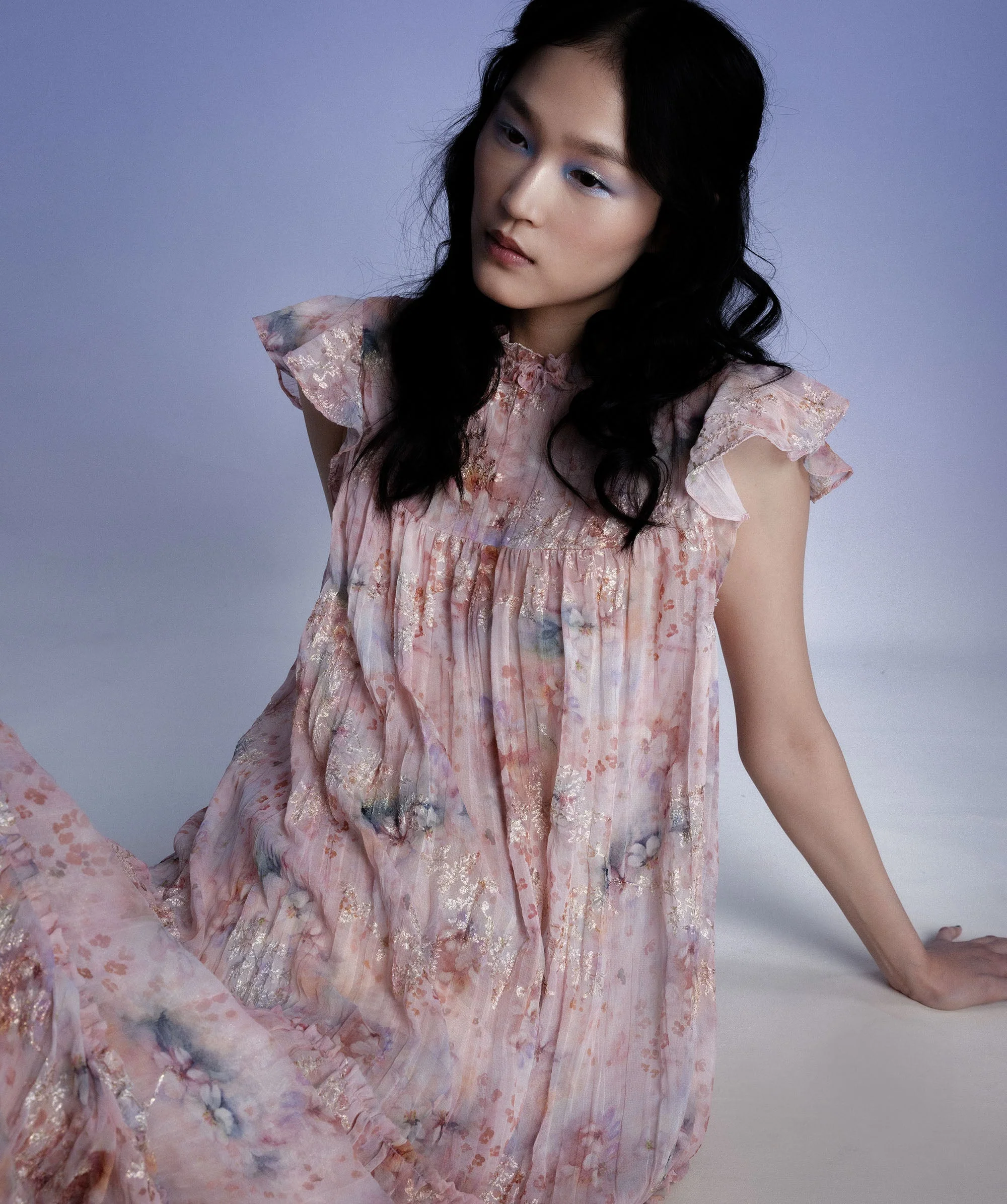 Oasis Blooms Tiered Maxi Dress - Image 10