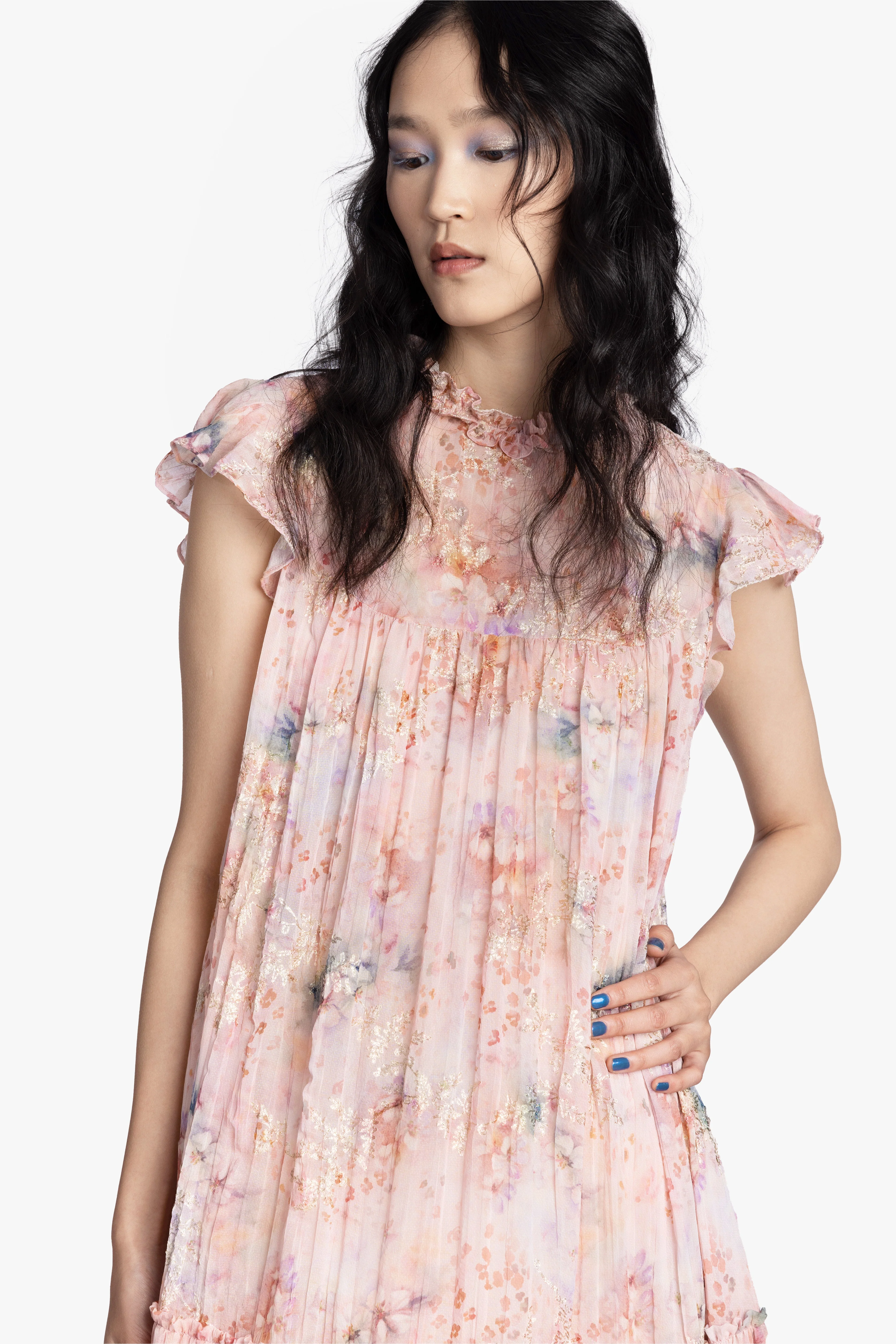 Oasis Blooms Tiered Maxi Dress - Image 2