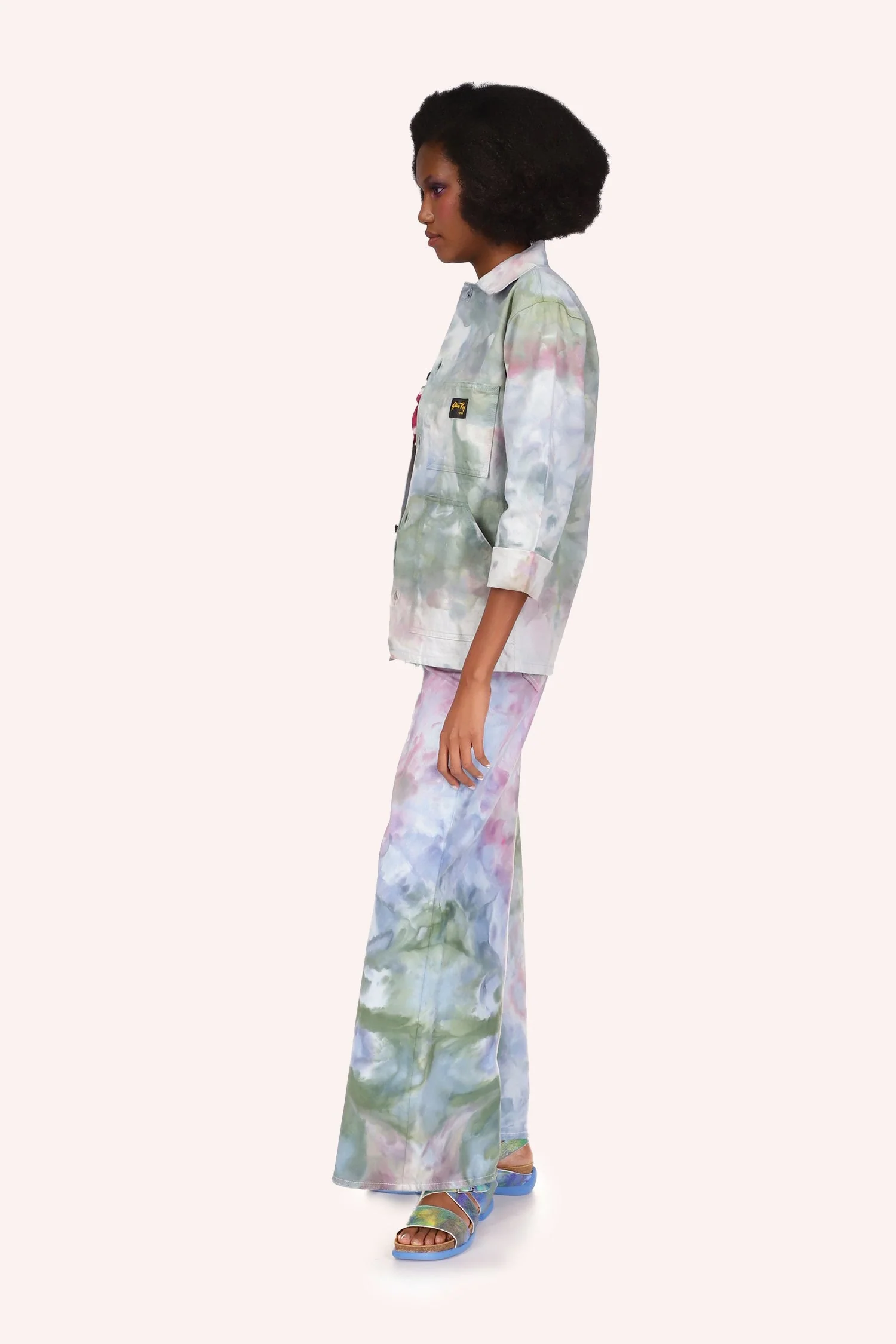 Ocean Tie Dye Jacket - Image 3