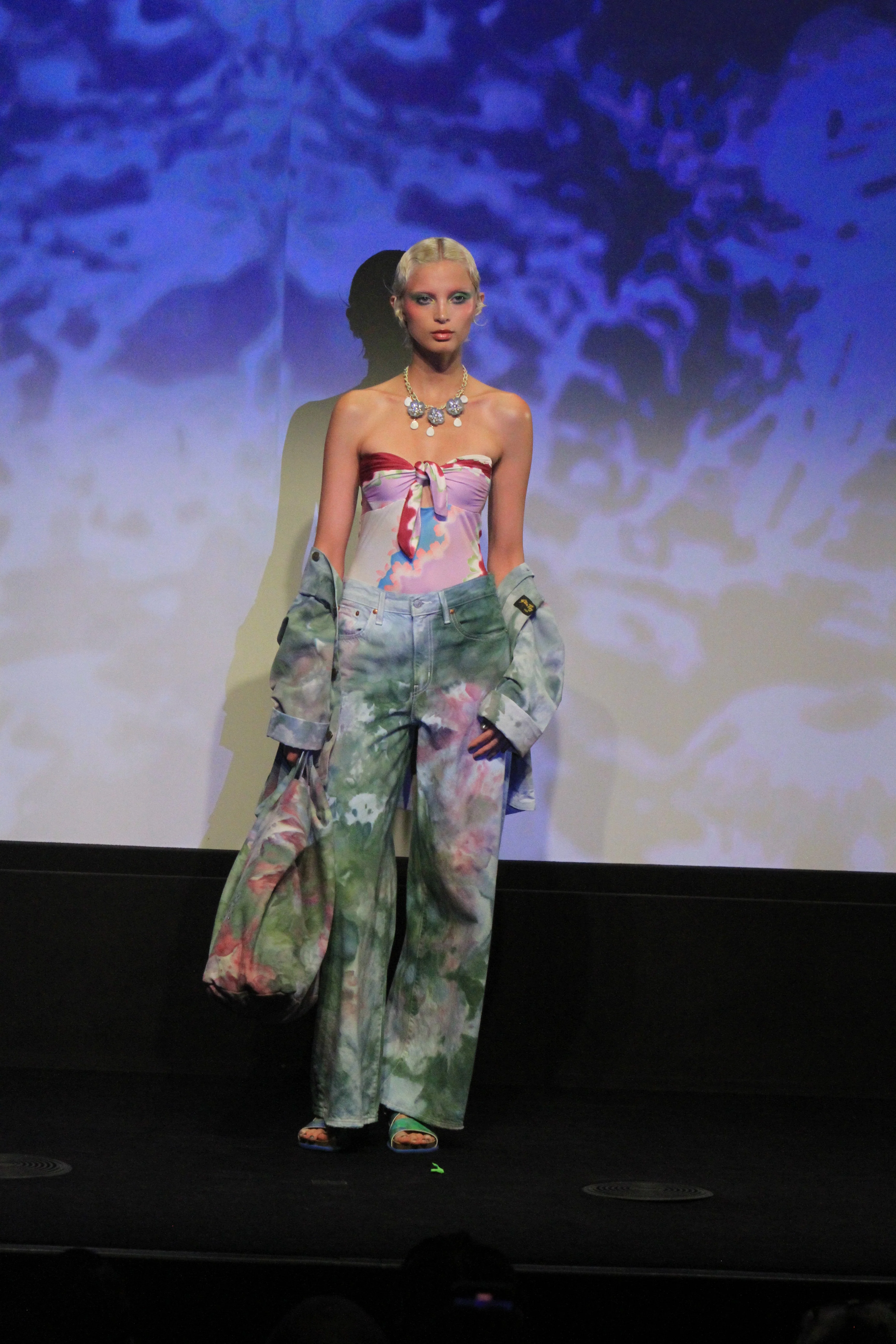 Ocean Tie Dye Jacket - Image 6