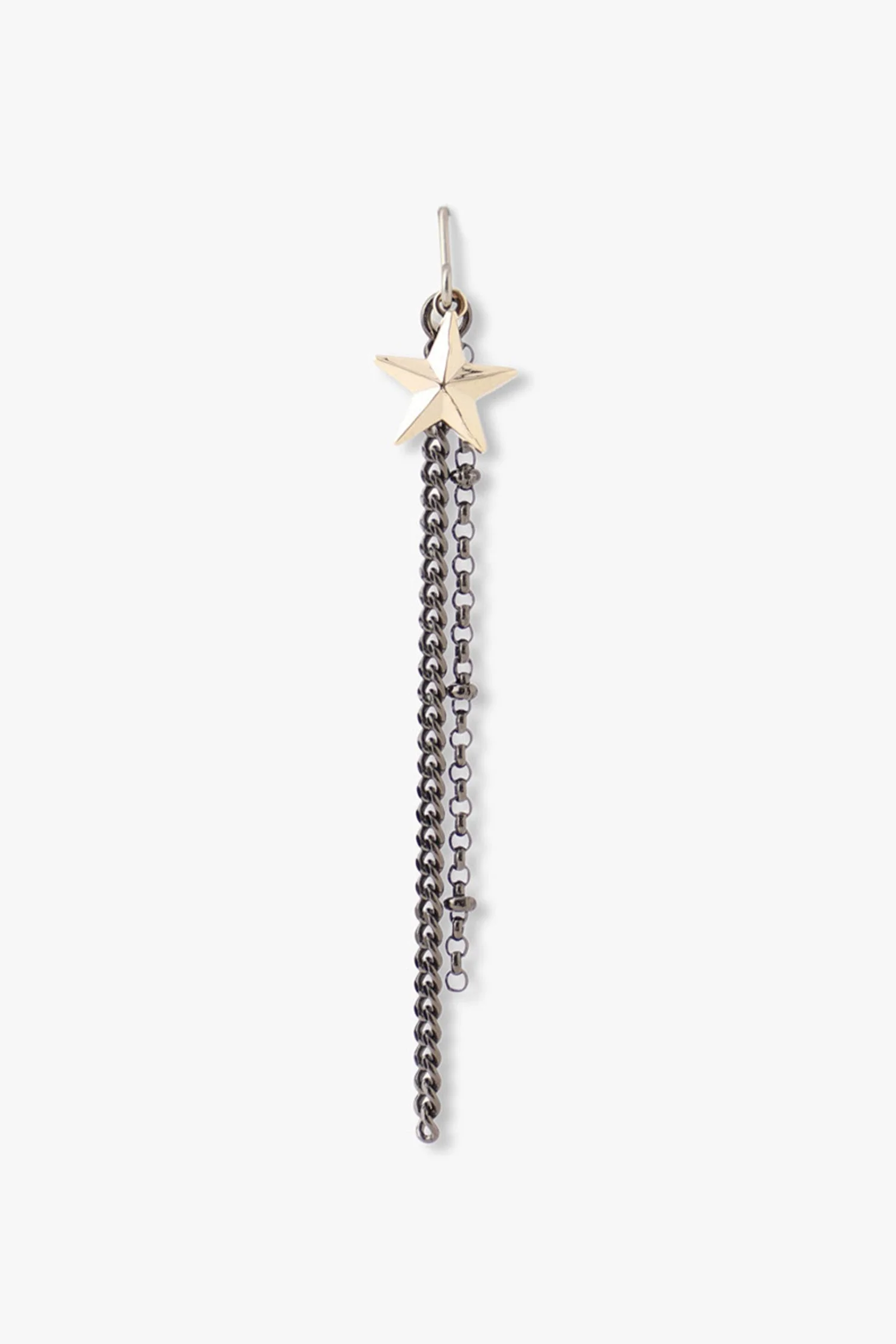 Panda Drop Chain Earrings - Image 3