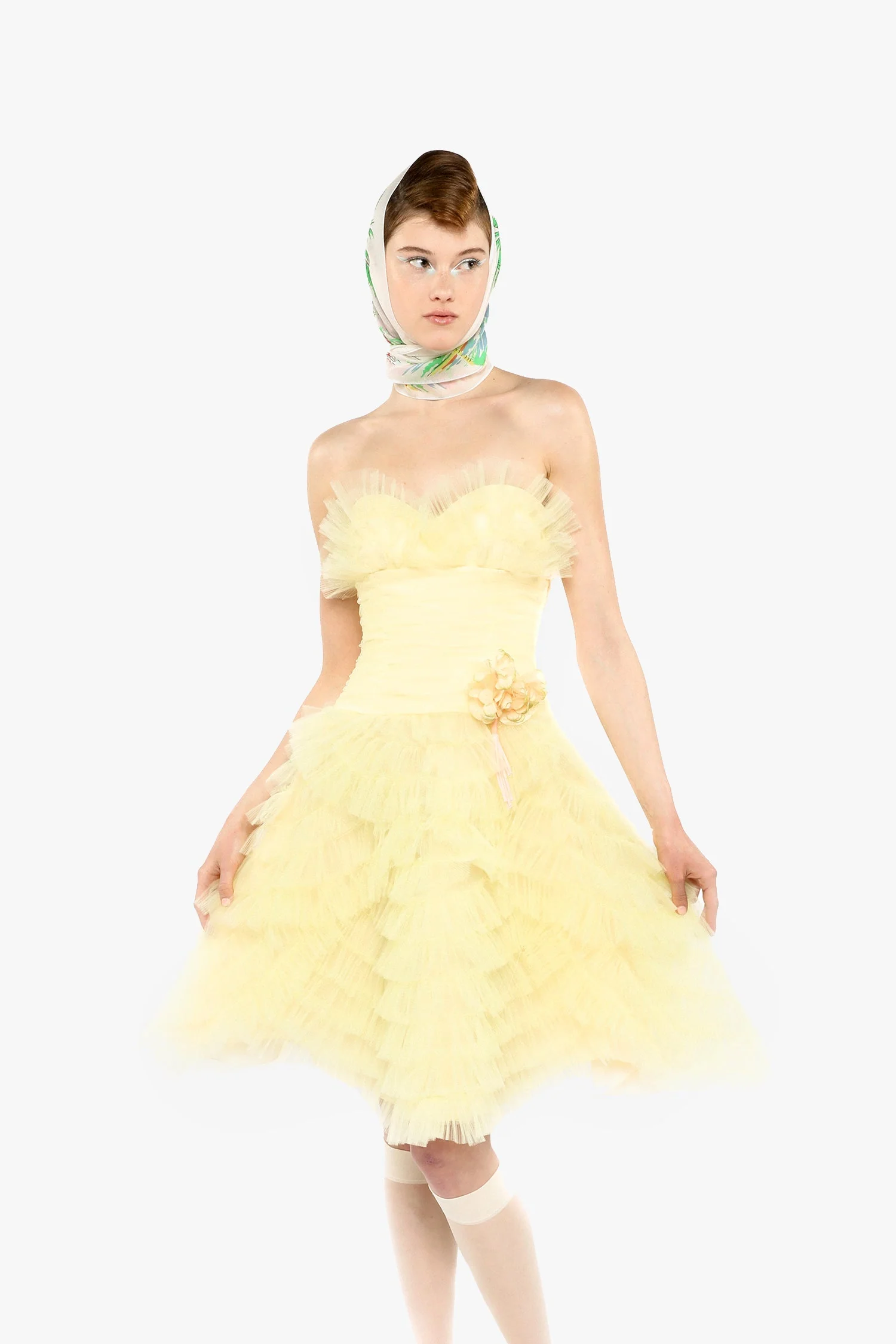 Party Girl Strapless Tulle Dress