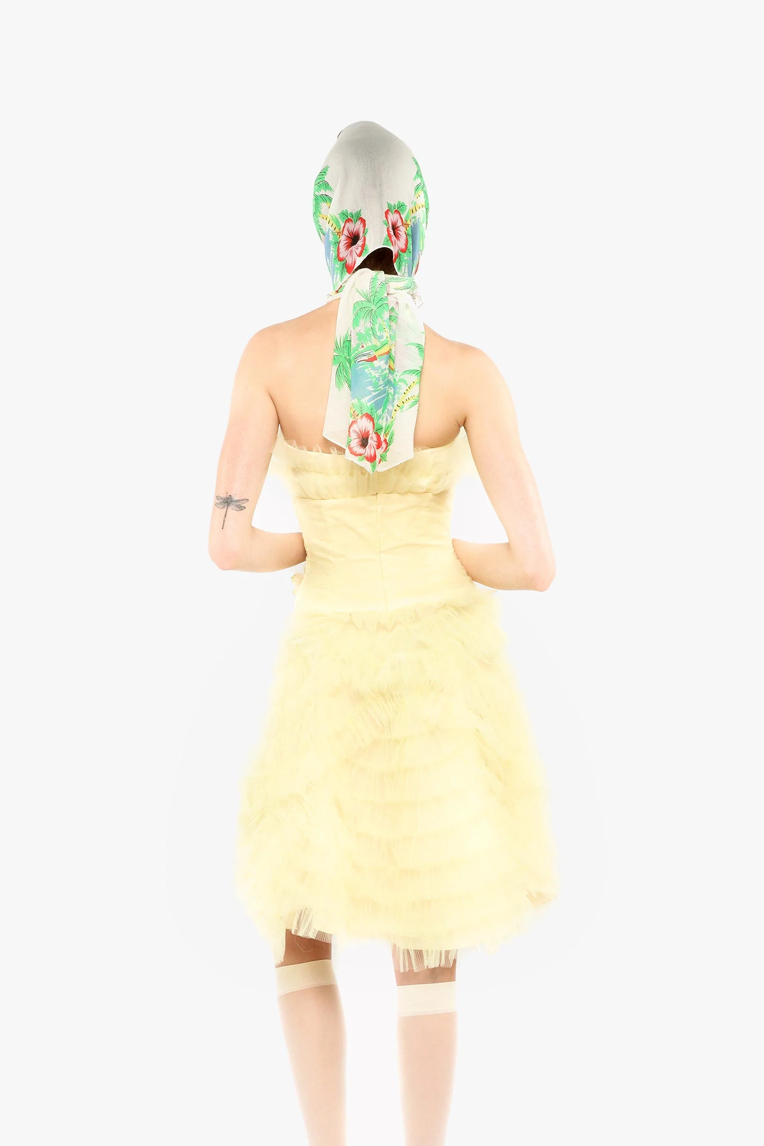 Party Girl Strapless Tulle Dress - Image 4