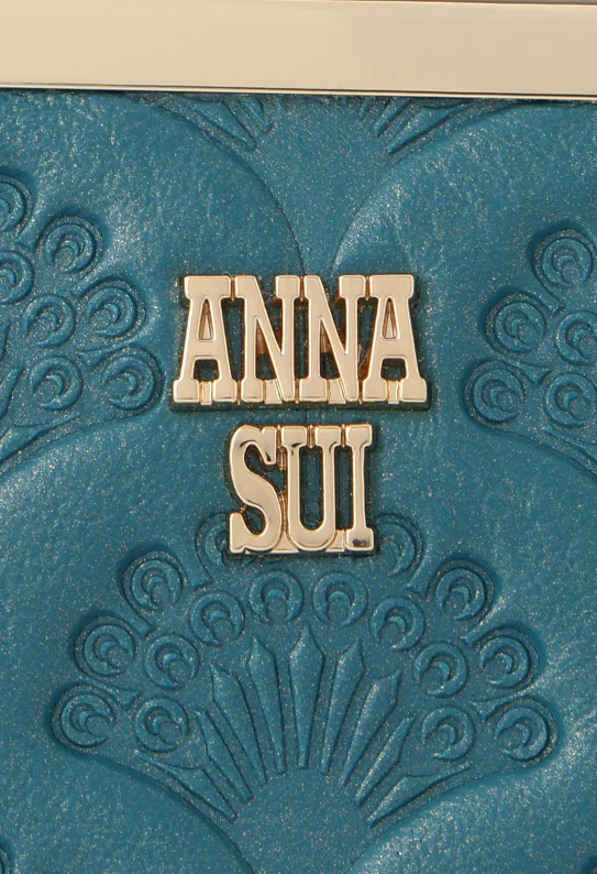 Peacock Embossed Wallet - Turquoise - Image 6