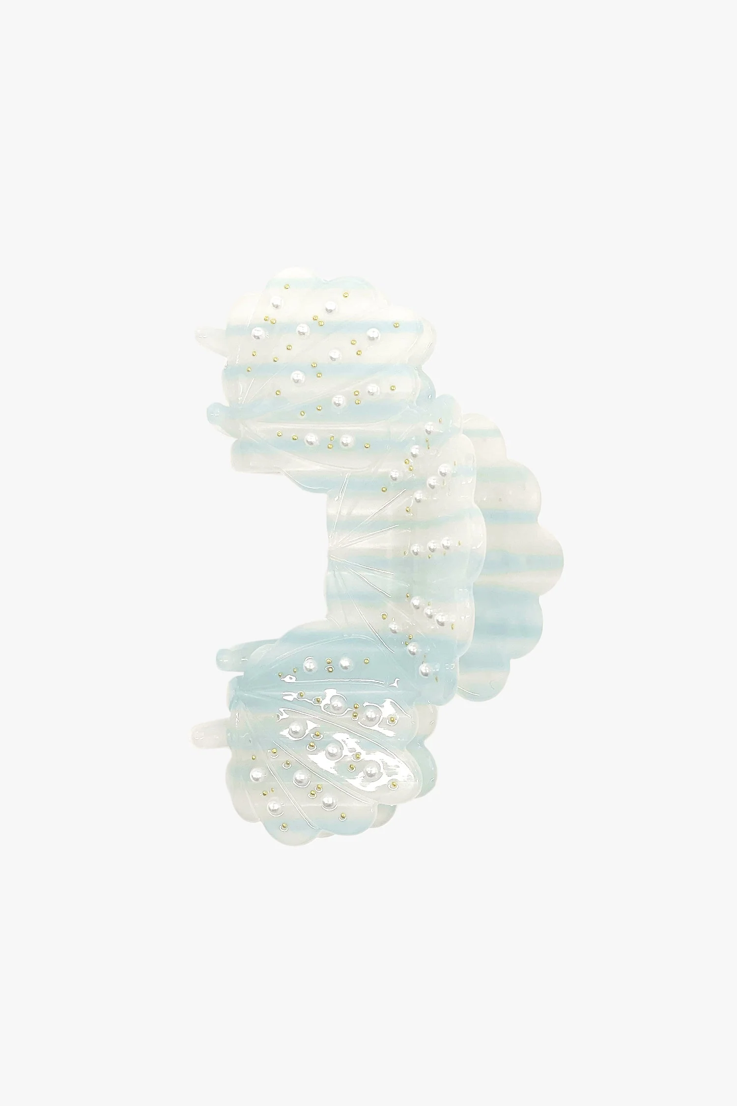 Pearlized Shell Jaw - Blue