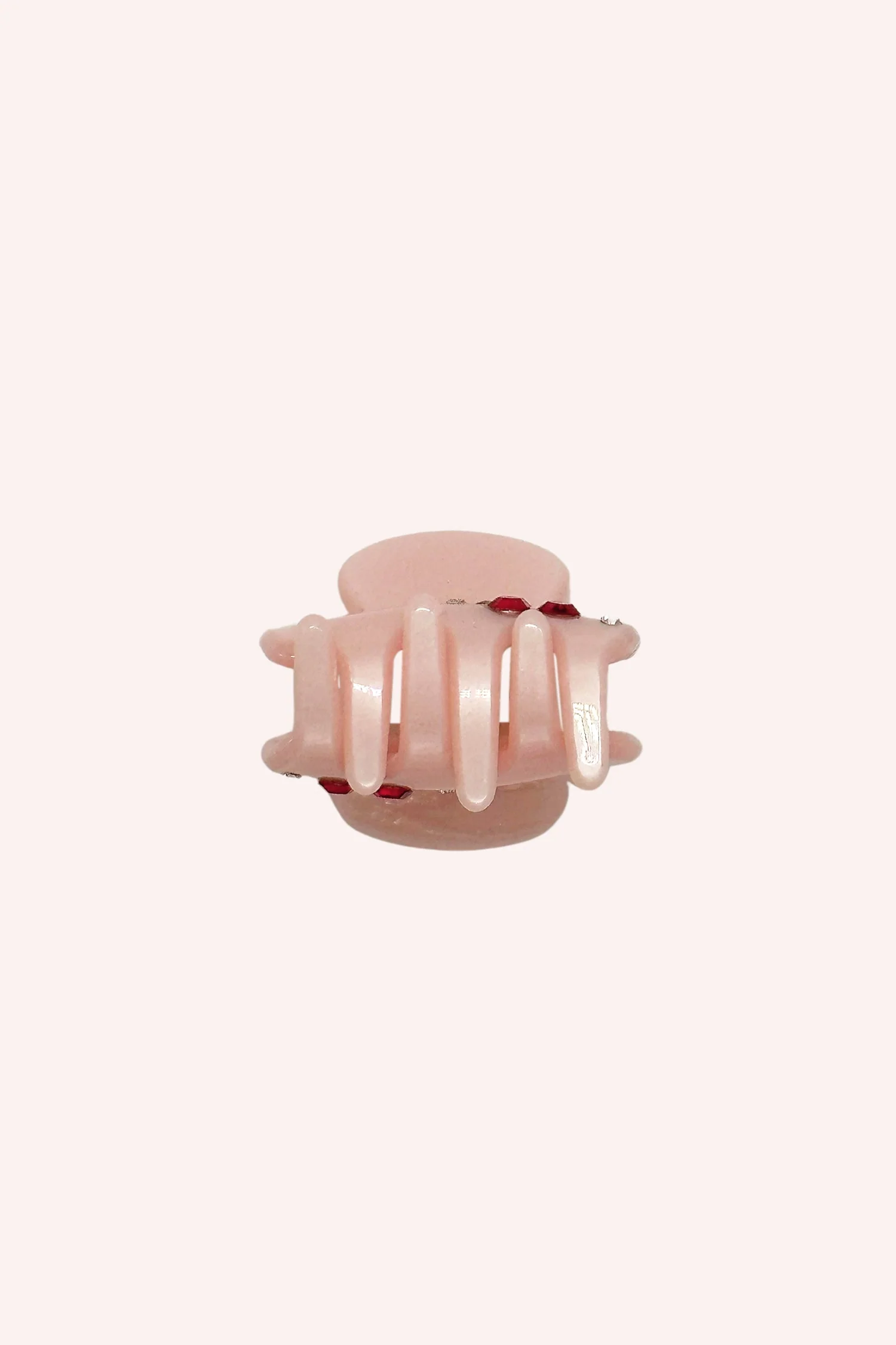 Pink Sweet Baby Cherries Mini Crystal Clip - Image 2