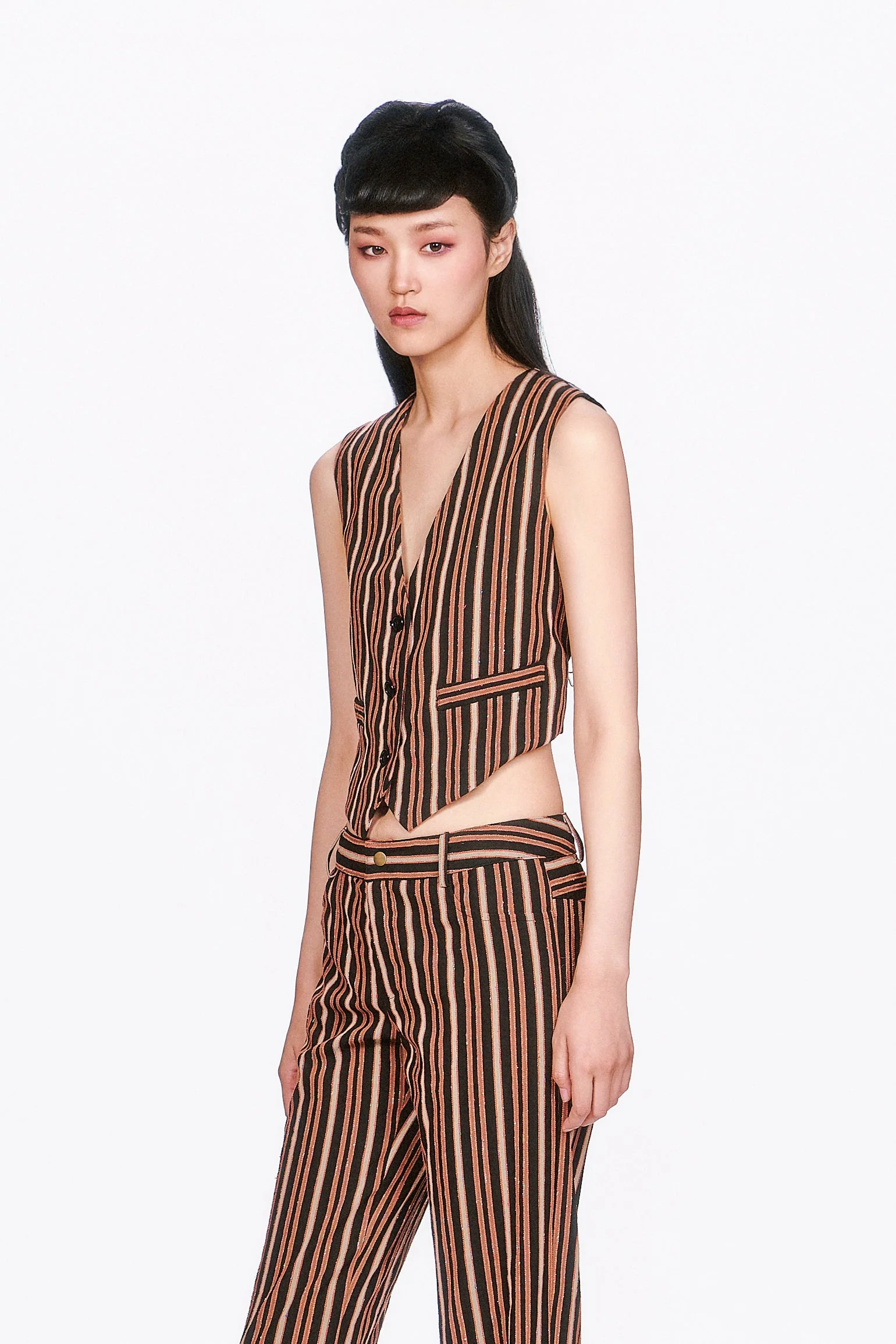 Pinstripe Vest - Image 3