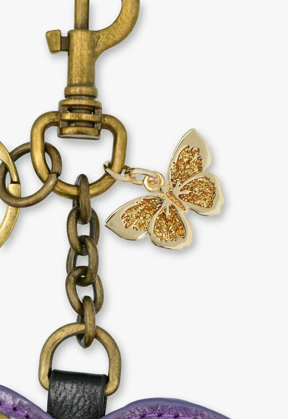 Purple Heart Bag Charm - Image 4