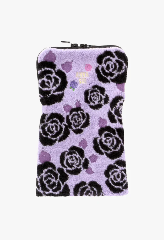 Rosebud Zipper Towel Pouch
