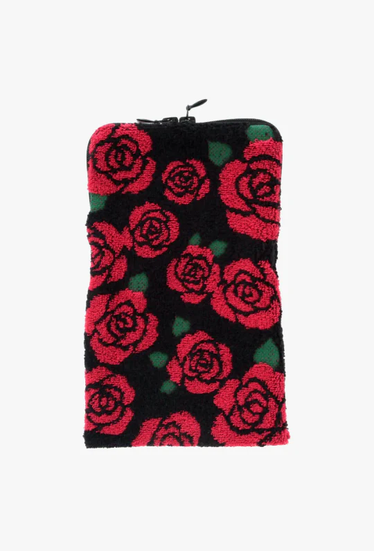 Rosebud Zipper Towel Pouch - Image 4
