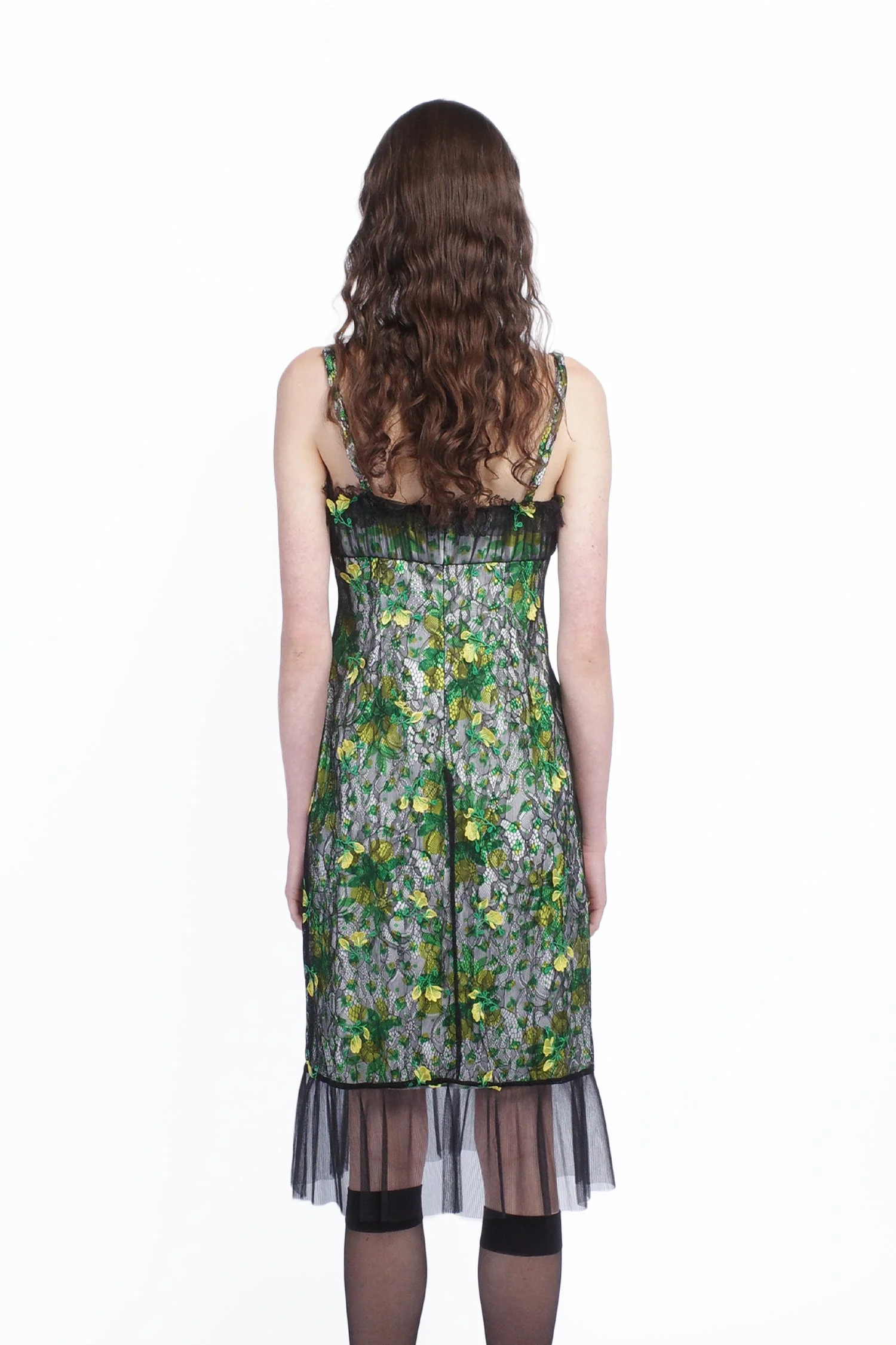 Rosebuds Lace Combo Slip Dress - Image 4