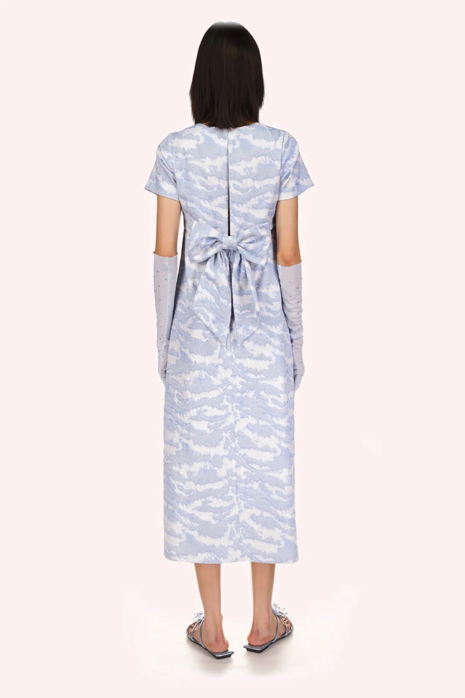 Sauvage Jacquard Dress - Image 5