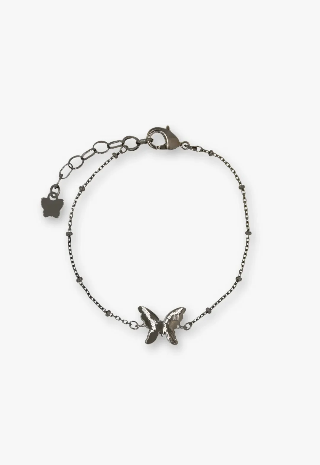 Shining Butterfly Bracelet - Purple Gunmetal - Image 2