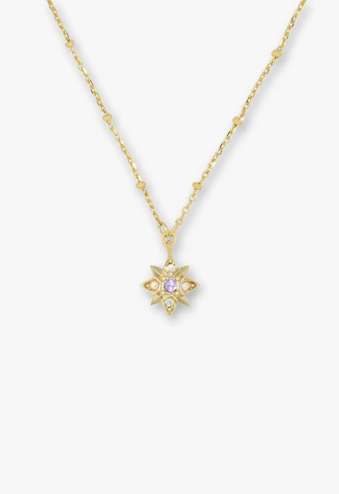 Shining Butterfly Necklace - Pink Gold - Image 7