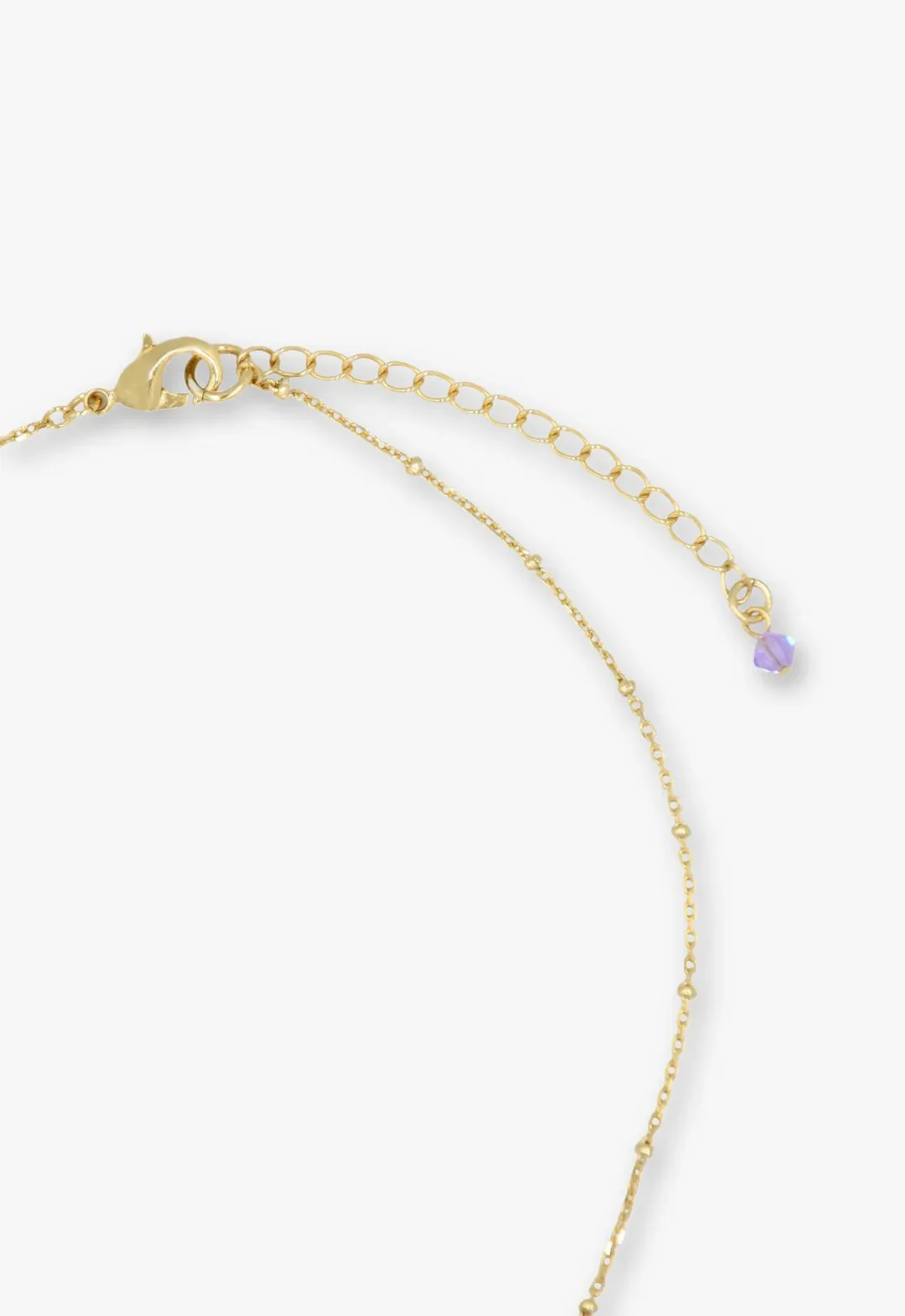 Shining Butterfly Necklace - Pink Gold - Image 9