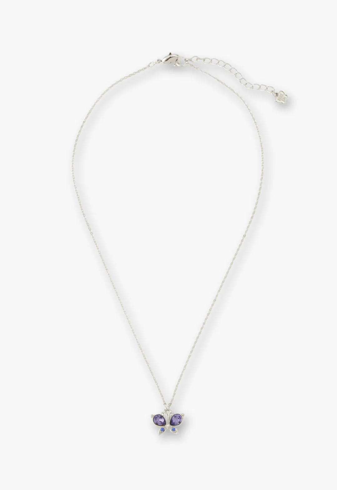 Silver Butterfly Necklace