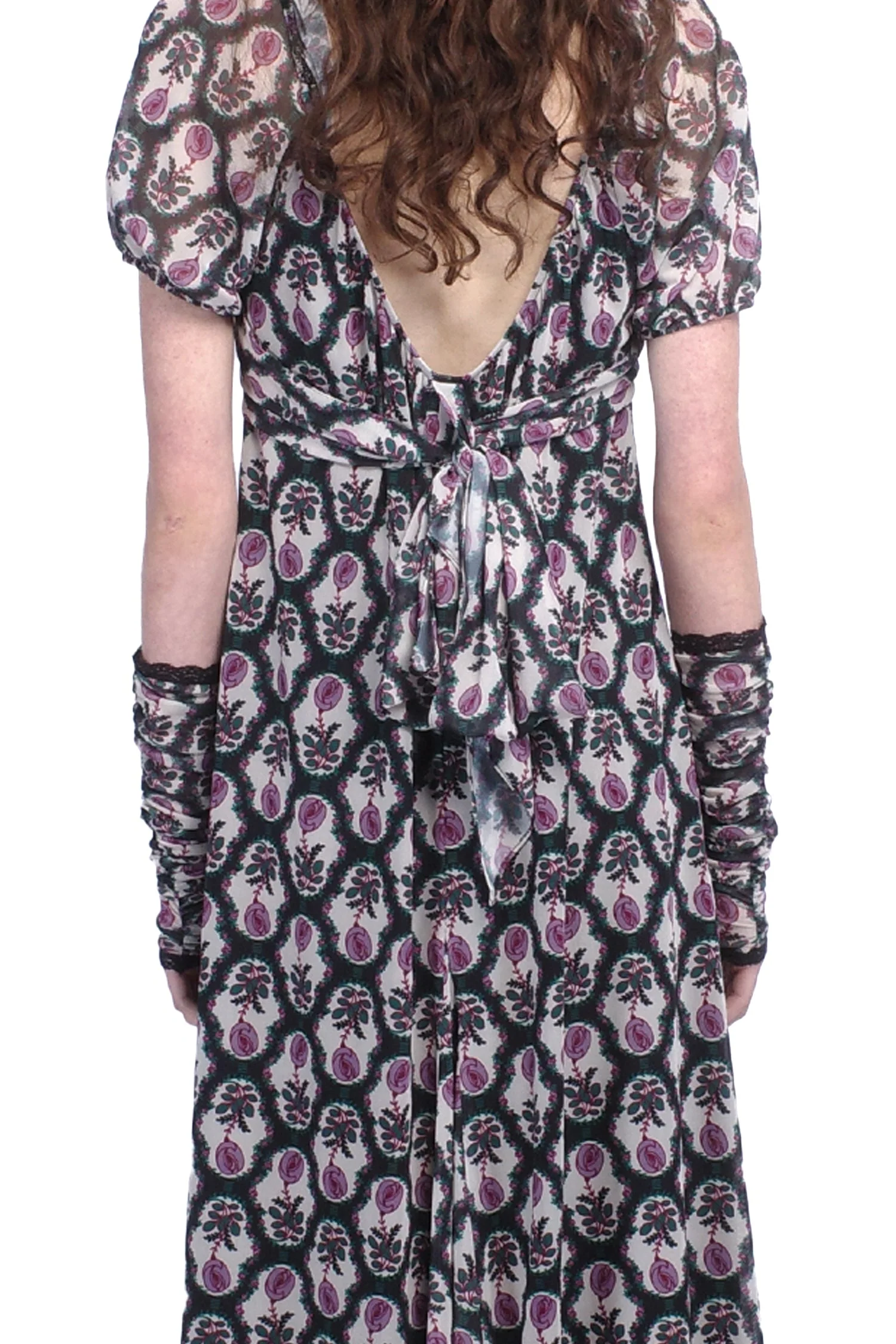 Sleeping Beauty Mesh Bow Dress - Image 5
