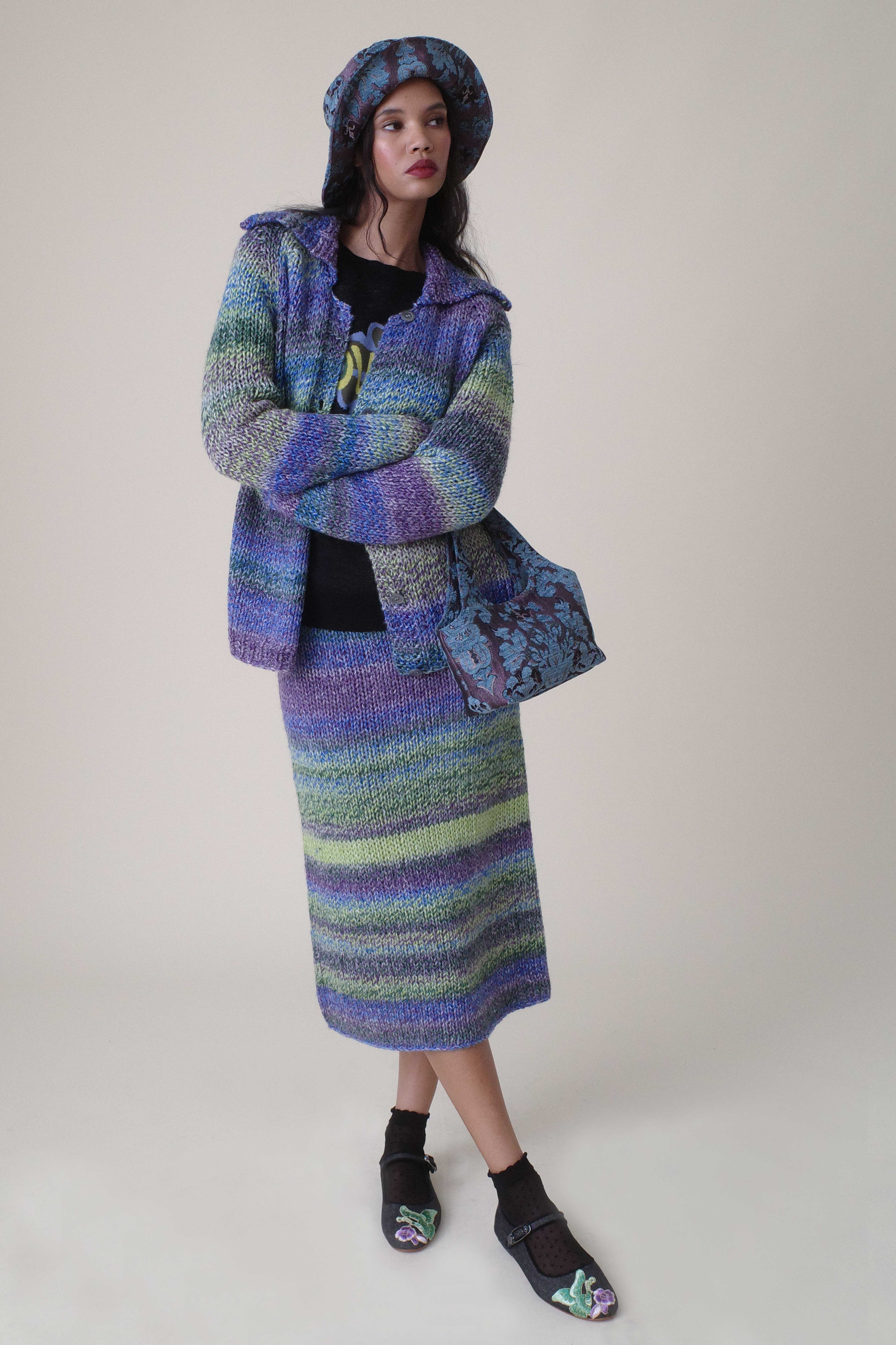 Spacedye Knit Cardigan - Image 3