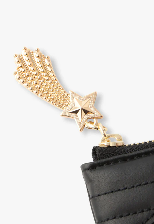 Starstruck Half-Zip Wallet - Black - Image 4