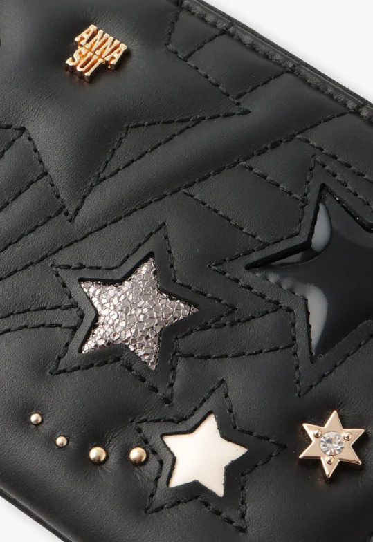 Starstruck Half-Zip Wallet - Black - Image 5