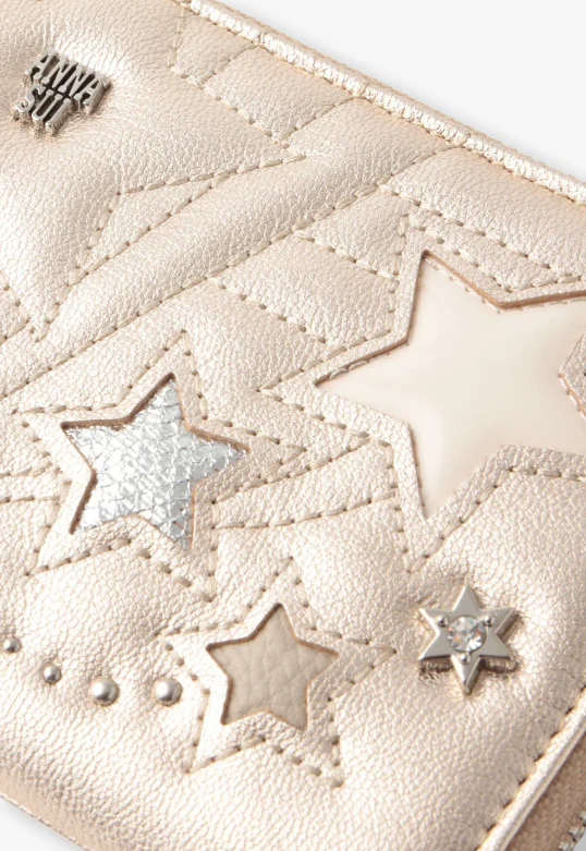Starstruck Half-Zip Wallet - Gold - Image 5