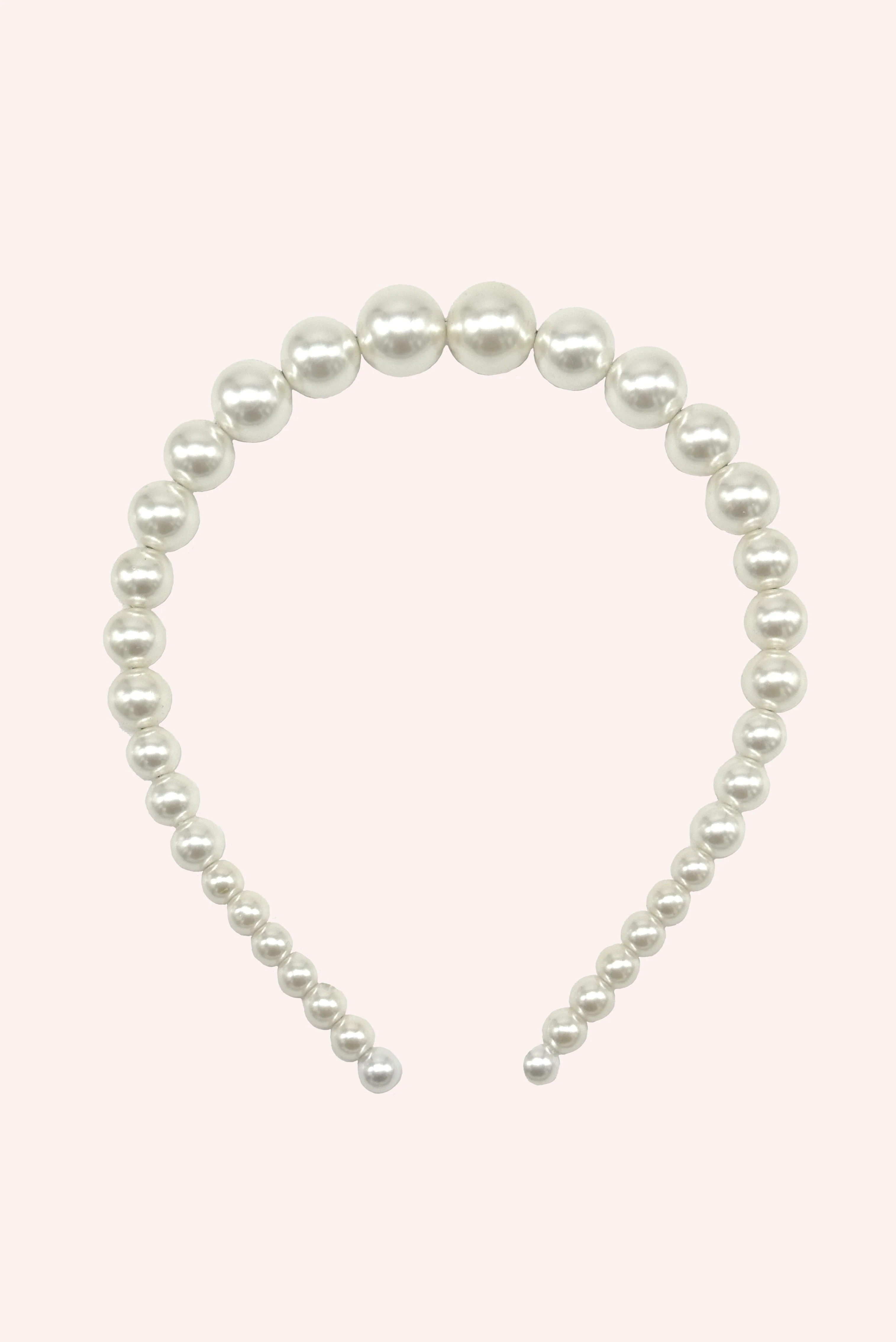 String of Pearls Headband Ivory