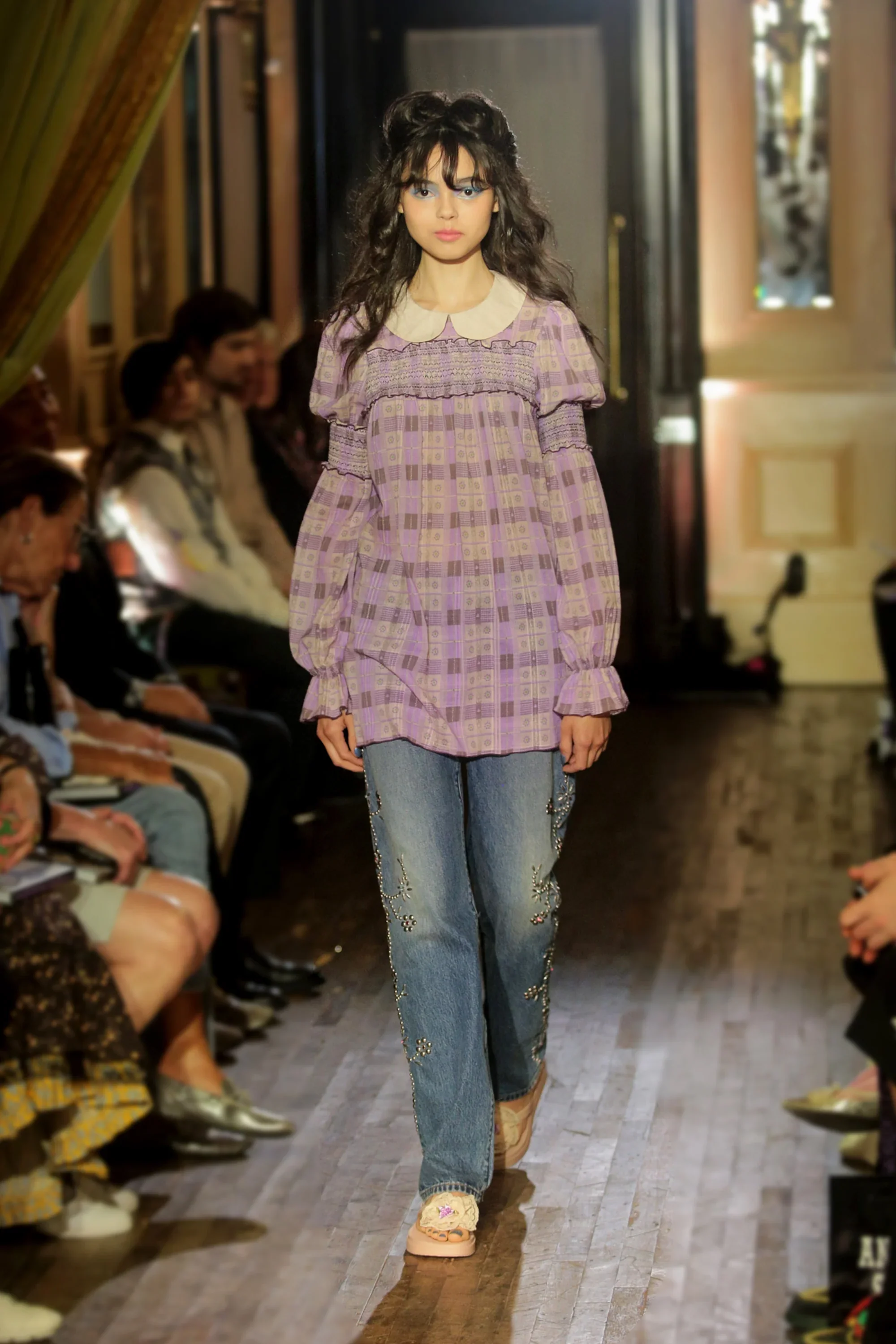 Studded Denim Jeans - Image 6