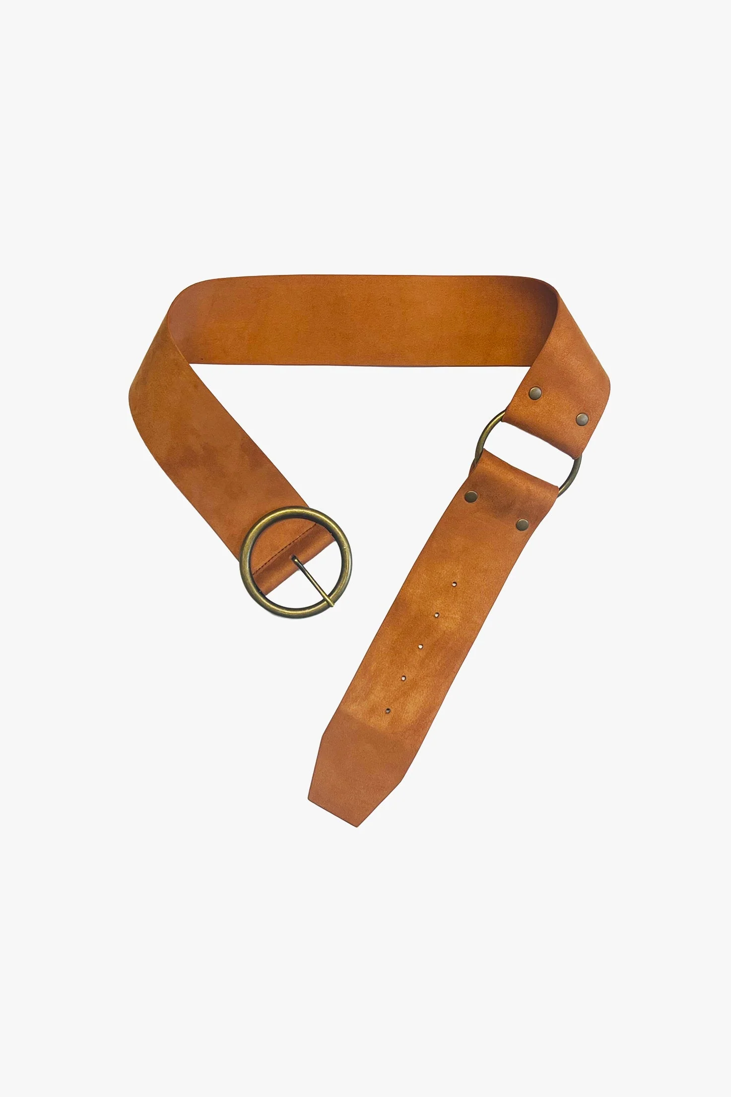 Suede Belt - Sienna