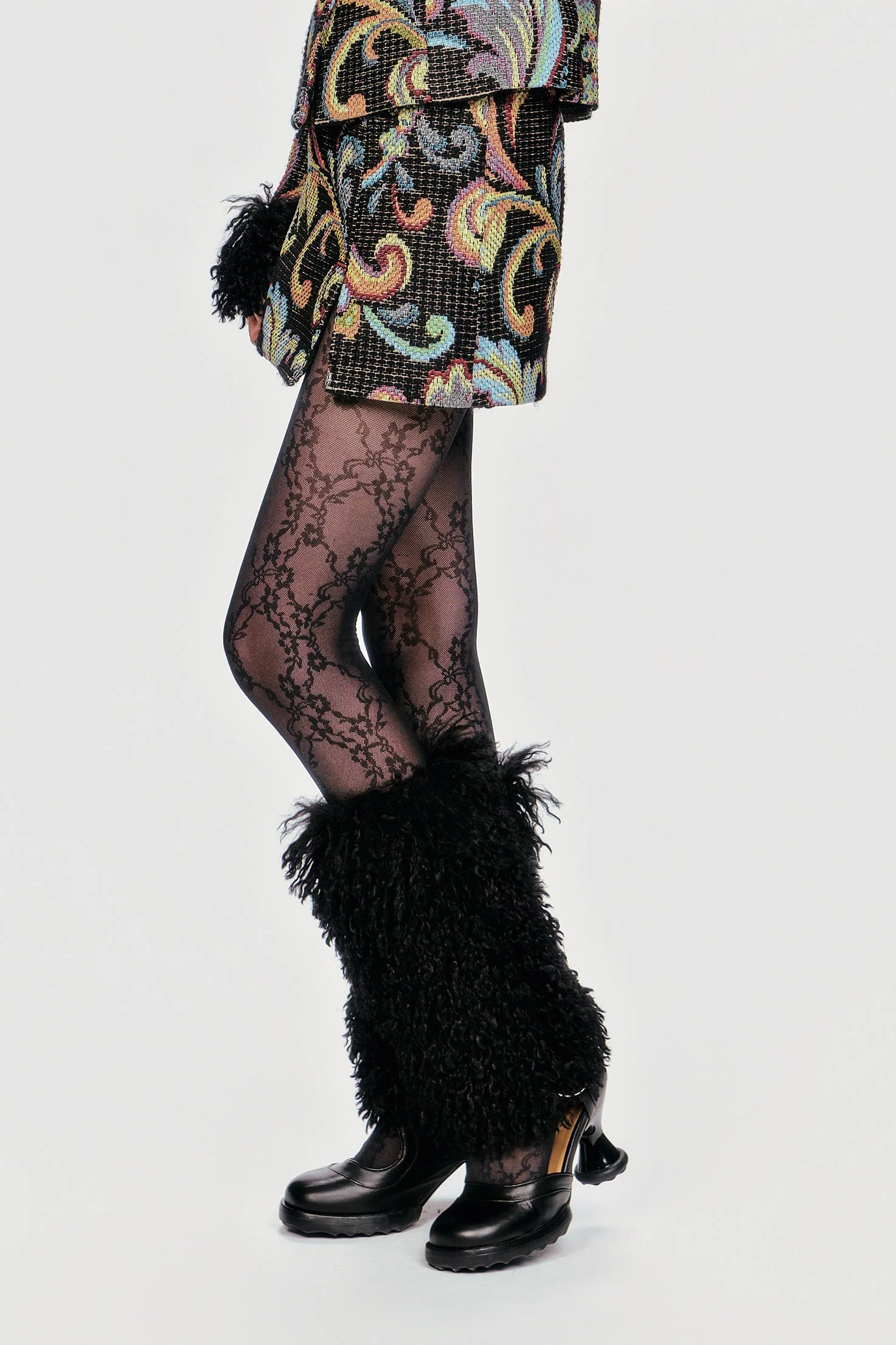 Tapestry Mini Skirt - Image 6