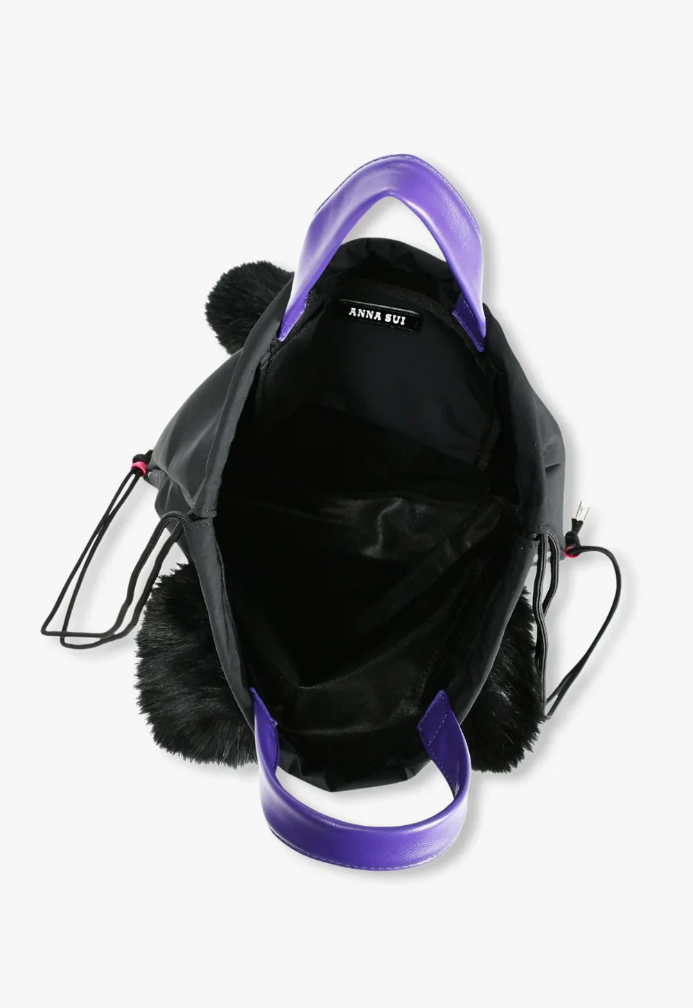 Black Cat Drawstring Bag - Image 7
