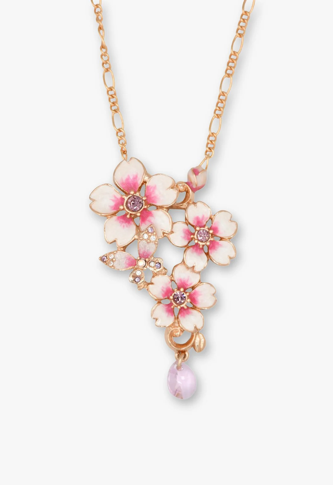 Sakura Dream Butterfly Necklace - Image 2