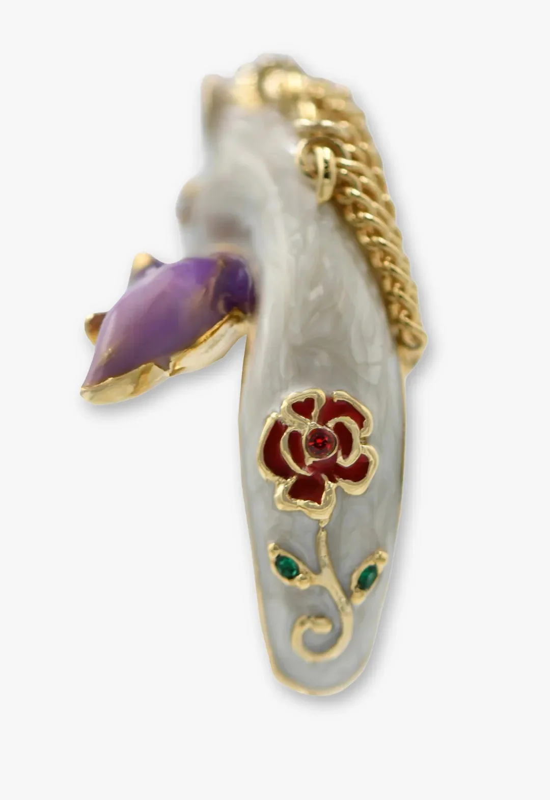 Enchanted Unicorn Ring - Ivory - Image 2