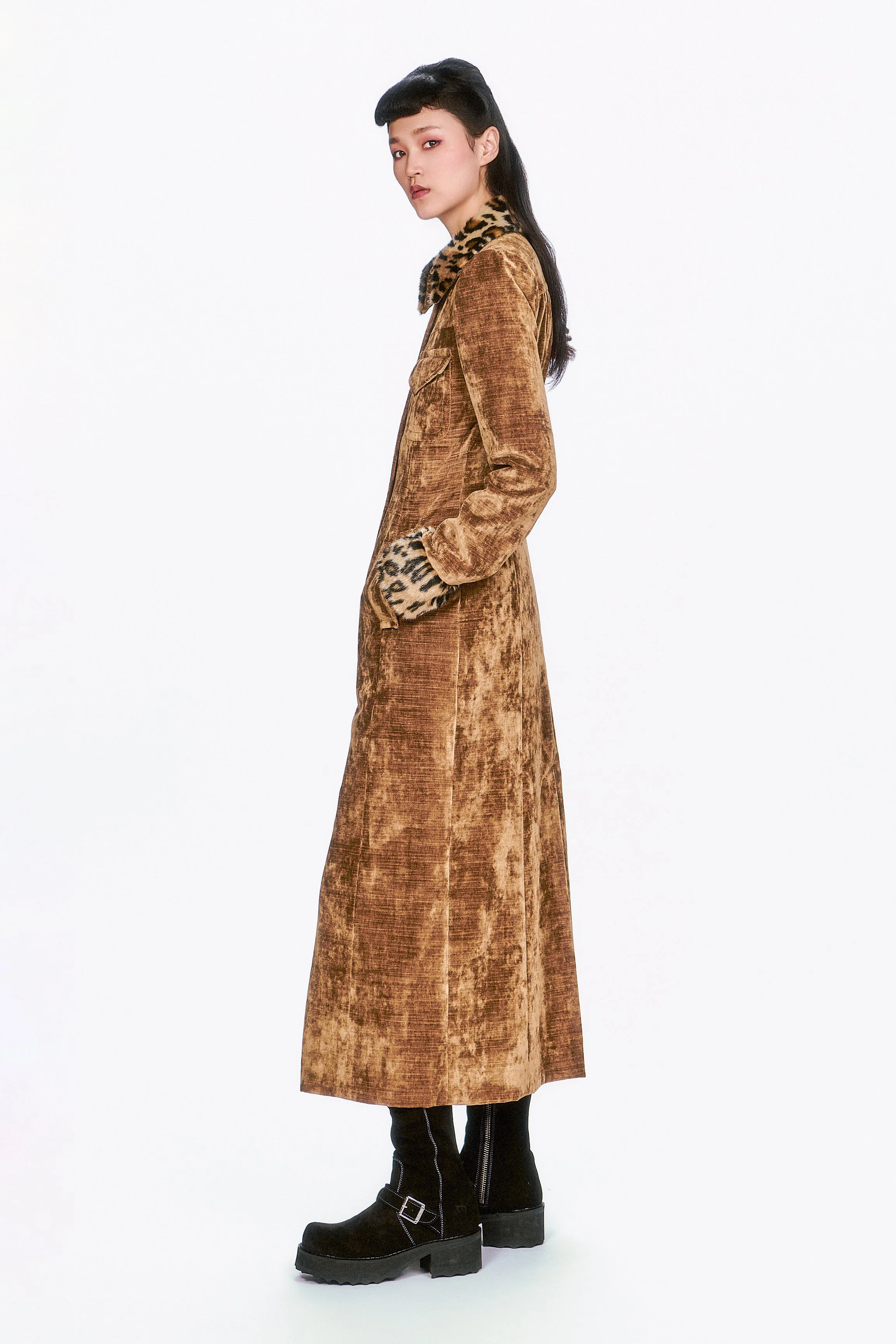 Velour Coat - Image 3