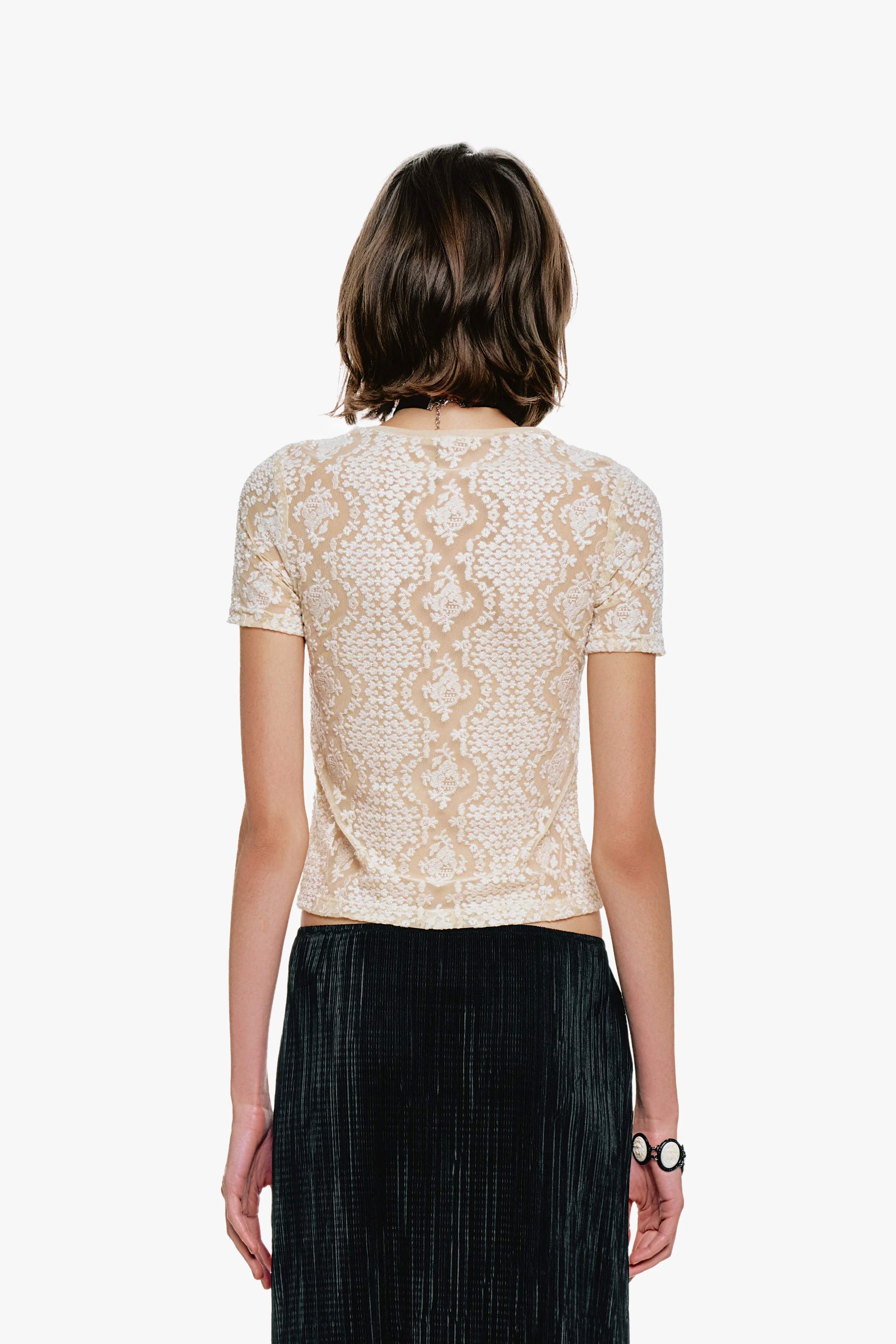 Victorian Lace T-Shirt - Image 5