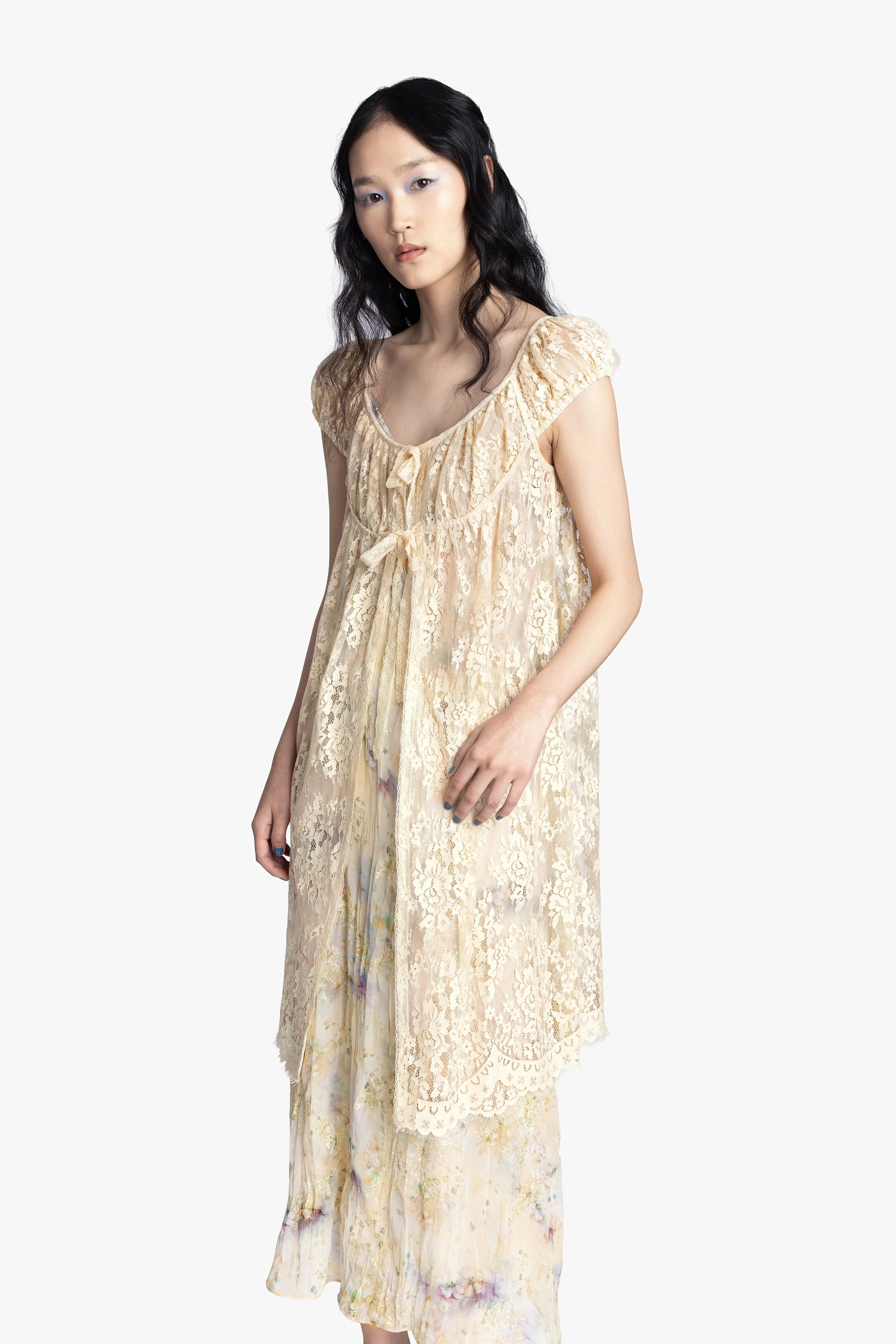 Victorian Lace Peignoir - Image 3