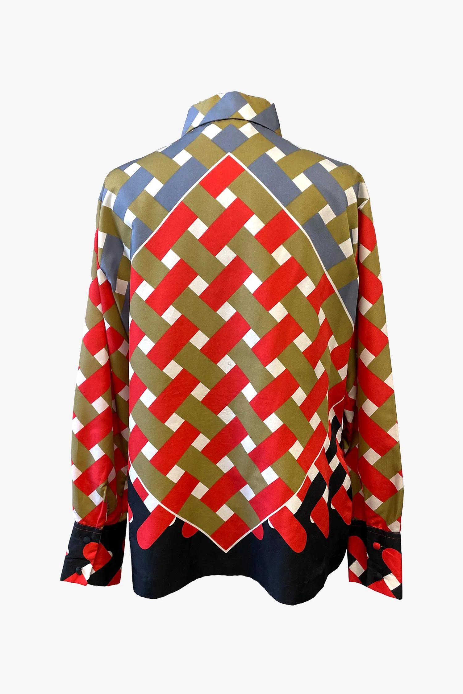 Vintage 70’s Lanvin Button Up Top - Image 2