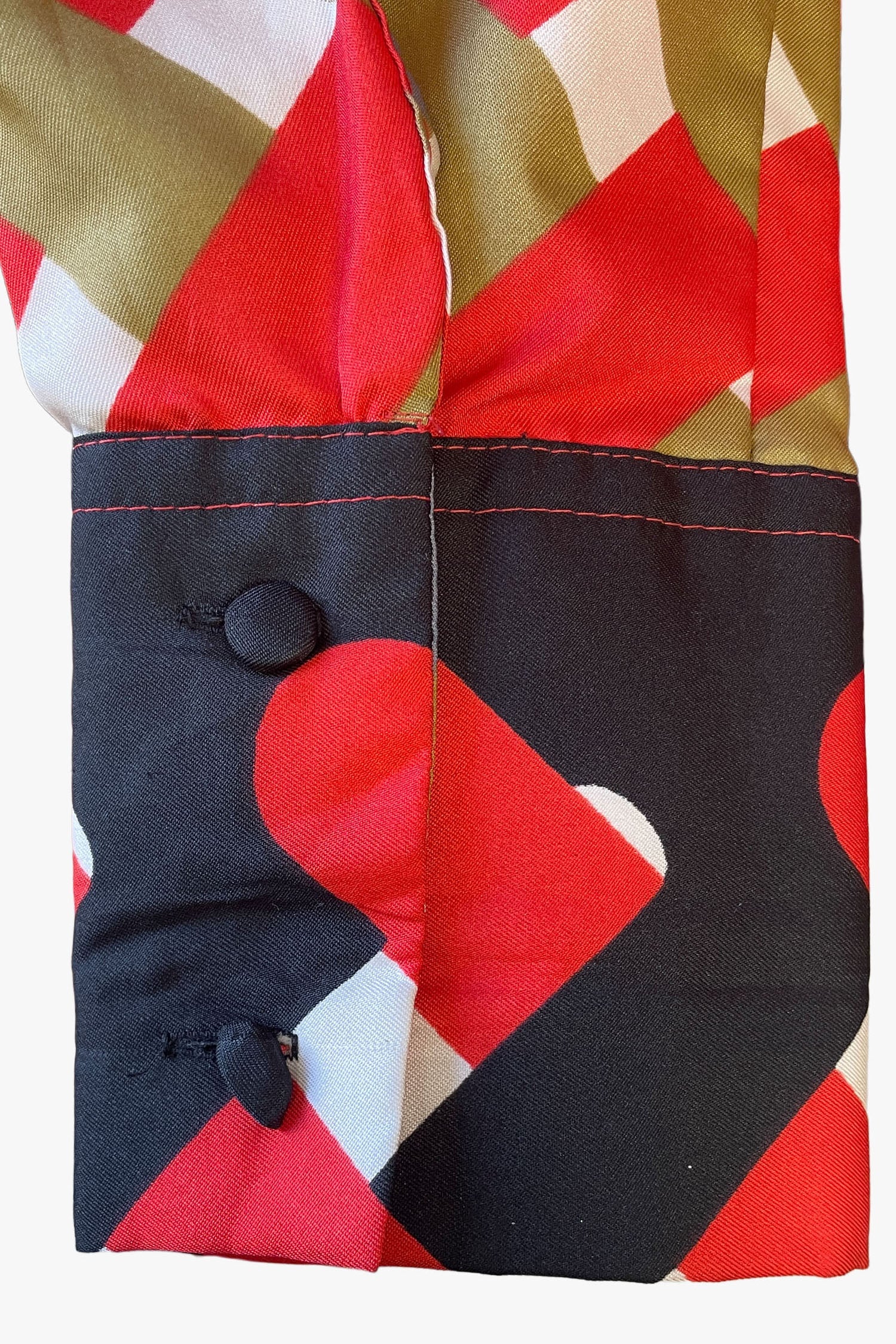 Vintage 70’s Lanvin Button Up Top - Image 4