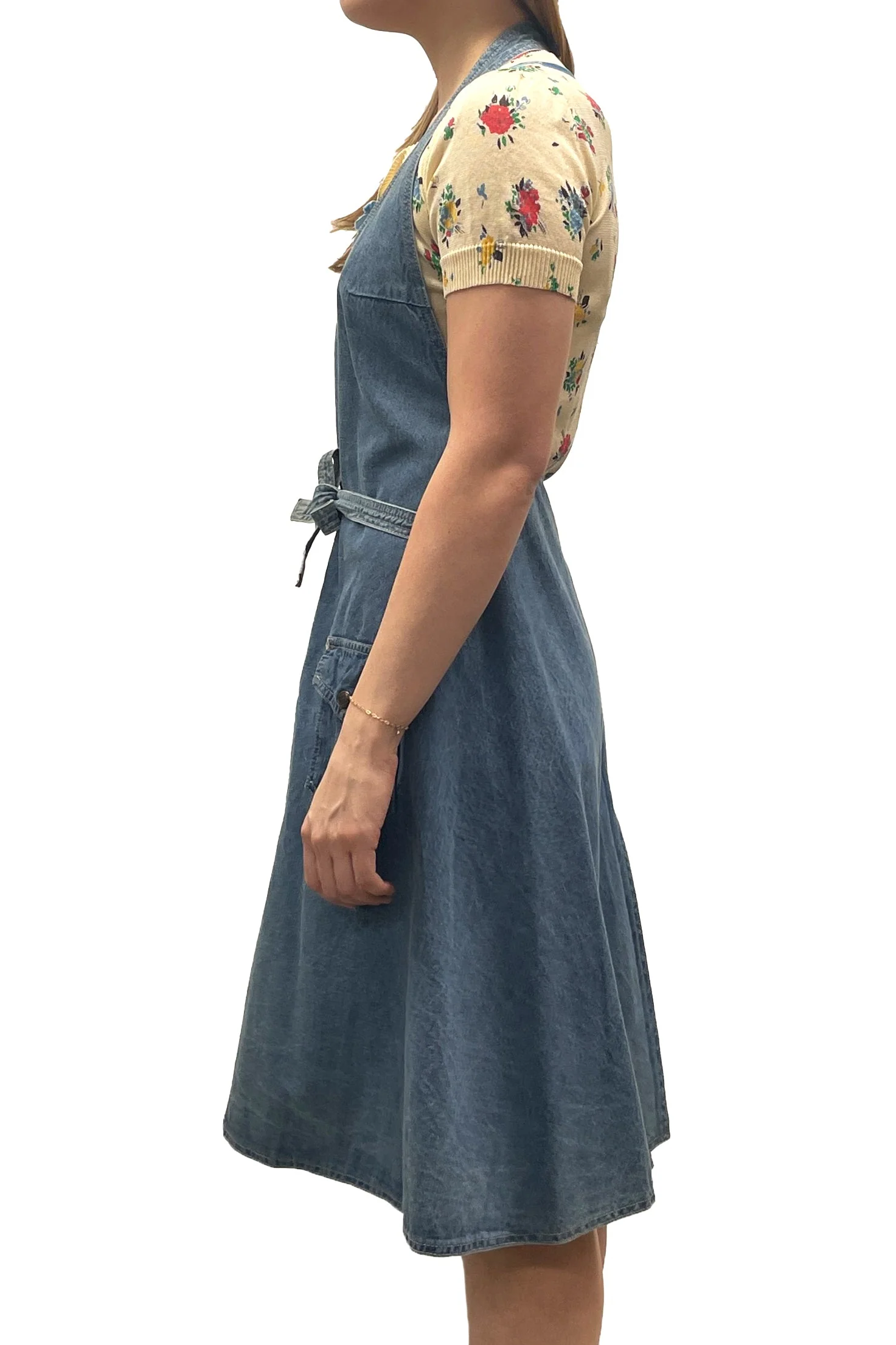 Vintage Seventies Moody's Goose Apron Wrap Halter Dress - Image 2