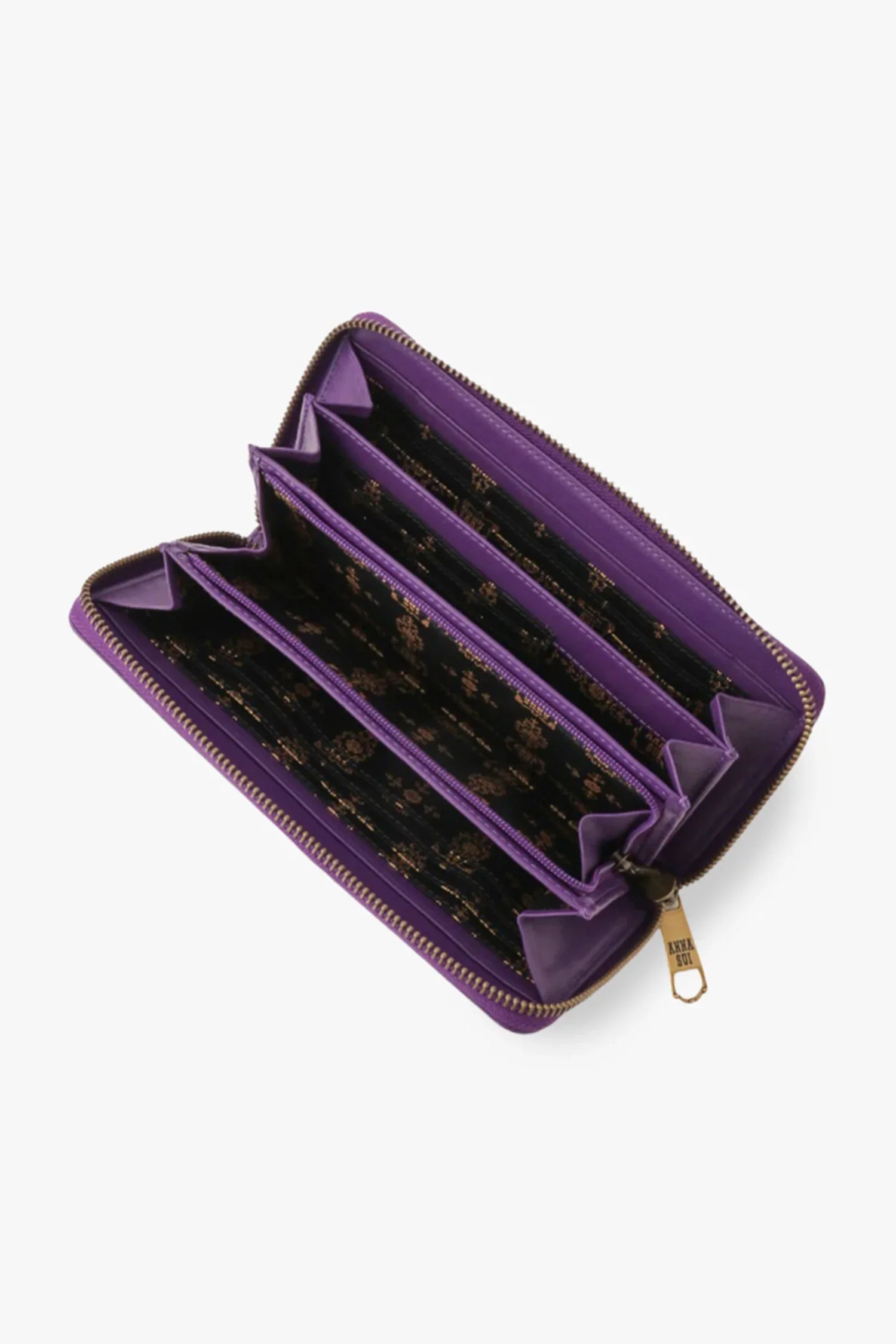 Purple Retro Button Wallet - Image 3
